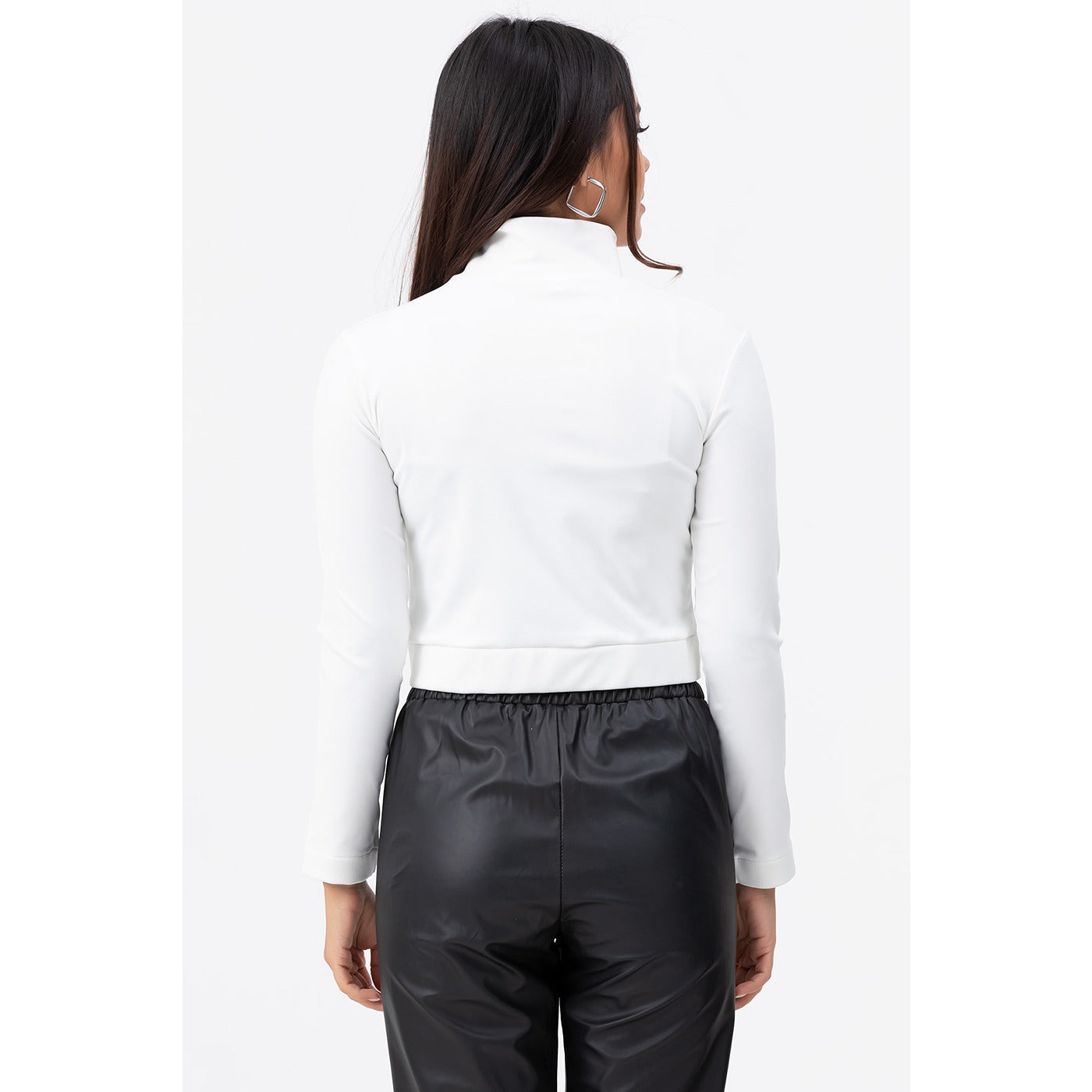 White Zipper Jacket | Montivo Pakistan