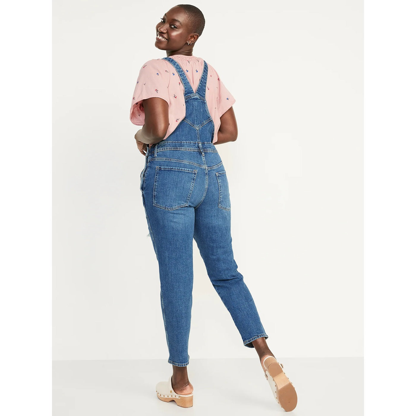 ON Straight Ripped Jean Overalls | Montivo Pakistan