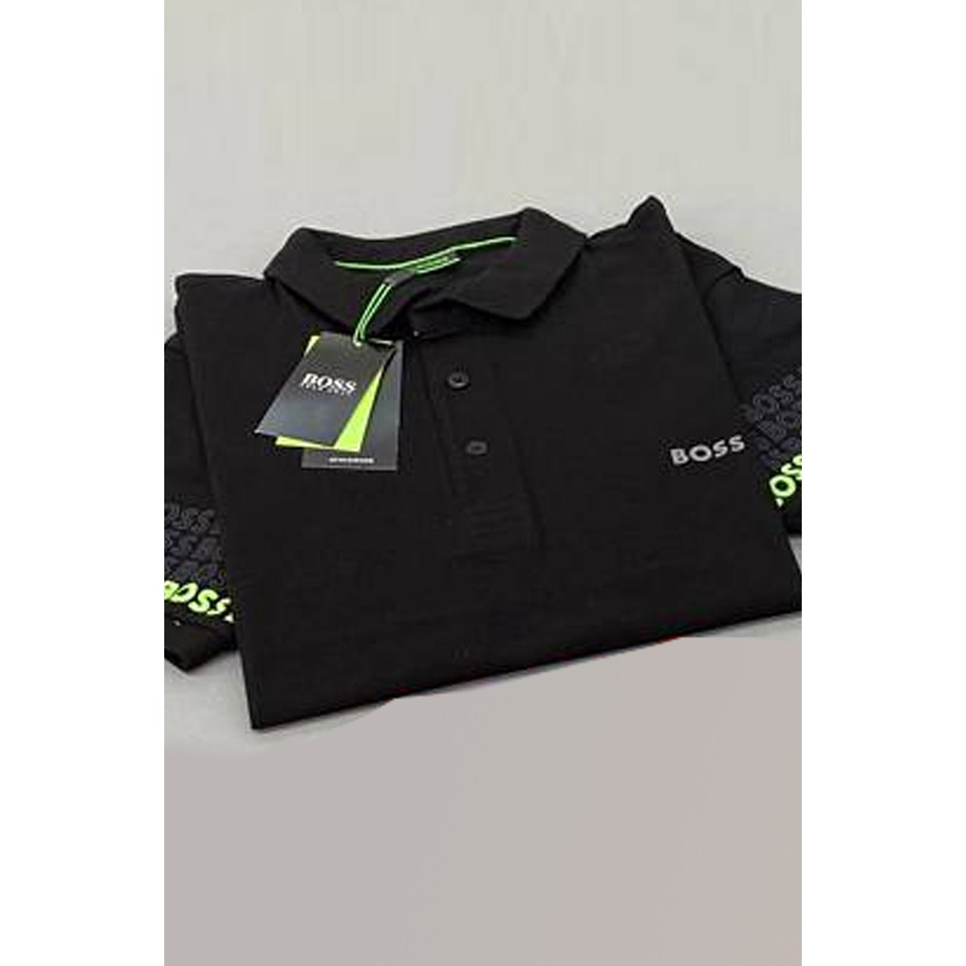 Boss Black Multicoloured Logo Polo Shirt | Montivo Pakistan
