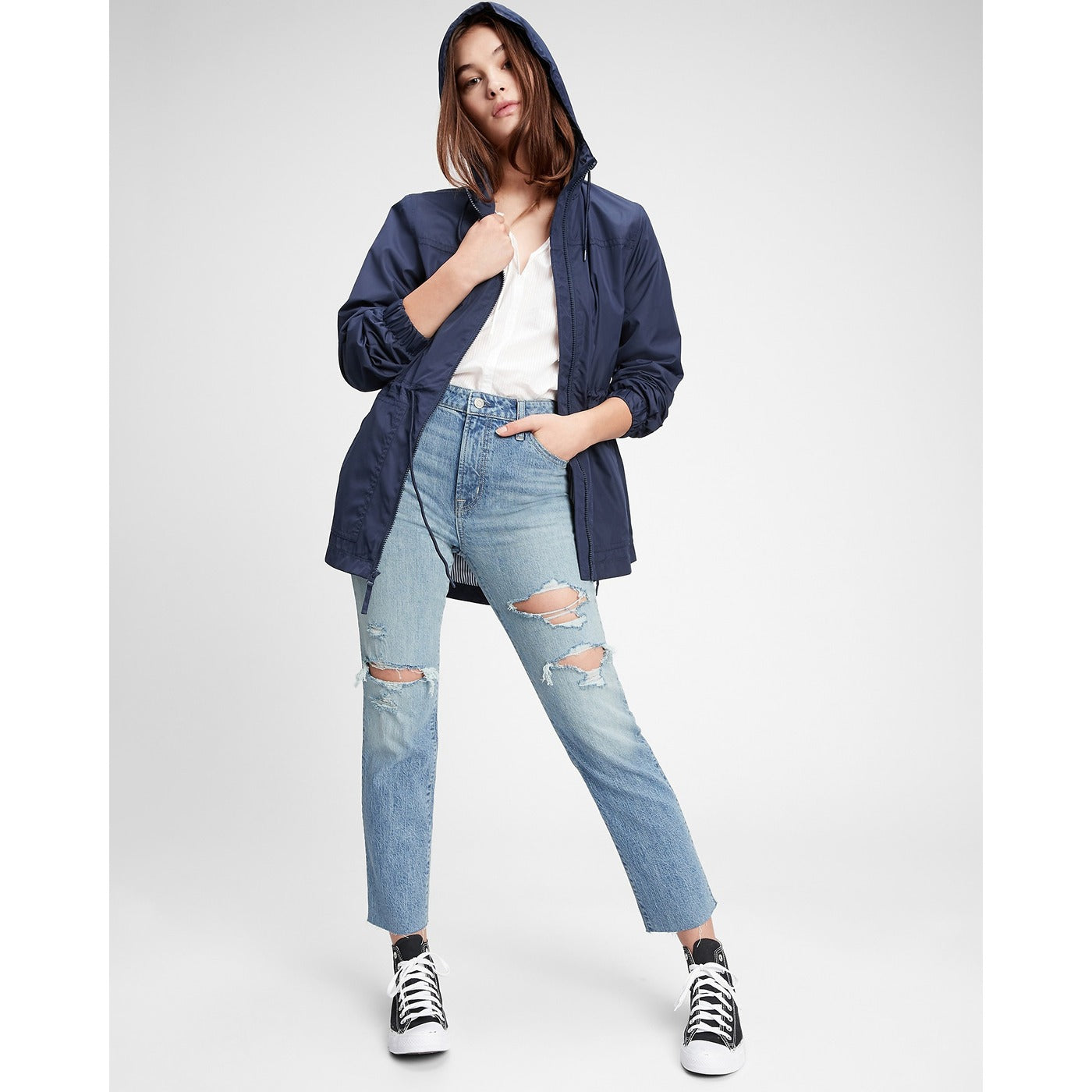 GP Slim Boyfriend Ripped Jeans | Montivo Pakistan