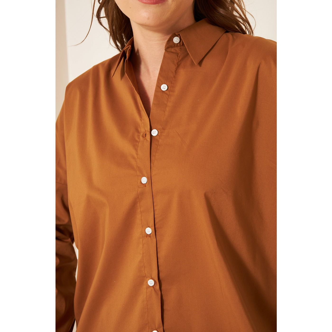 Rust Oversized Shirt | Montivo Pakistan