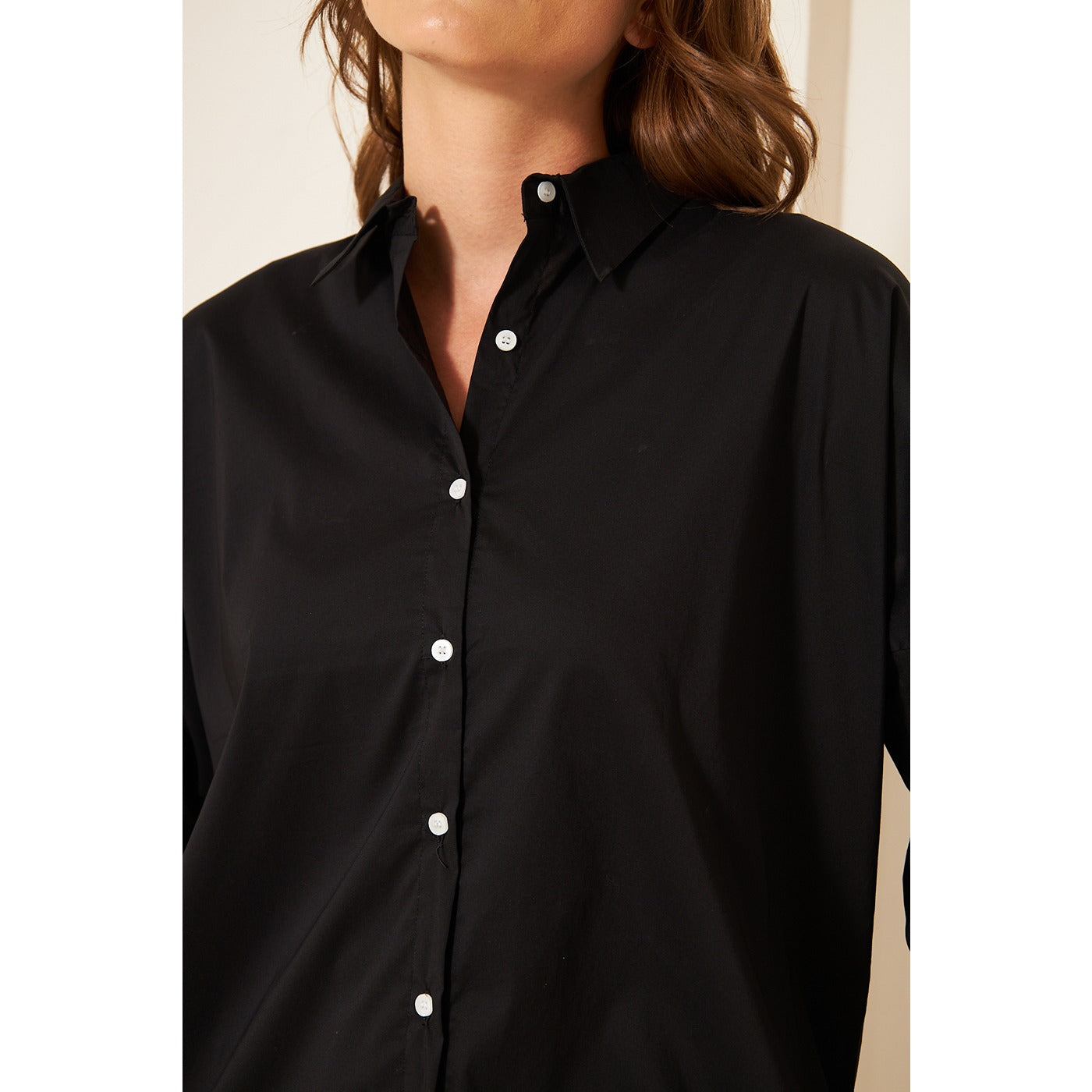 Black Oversized Shirt | Montivo Pakistan