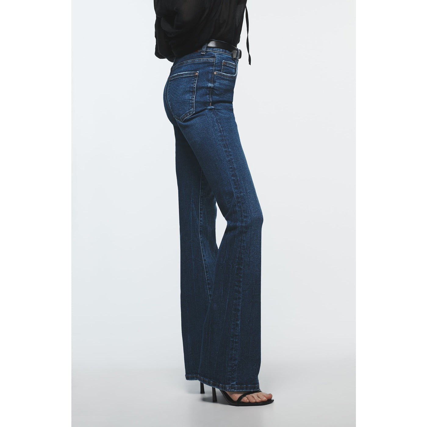 ZR Blue Skinny Flare Jeans | Montivo Pakistan