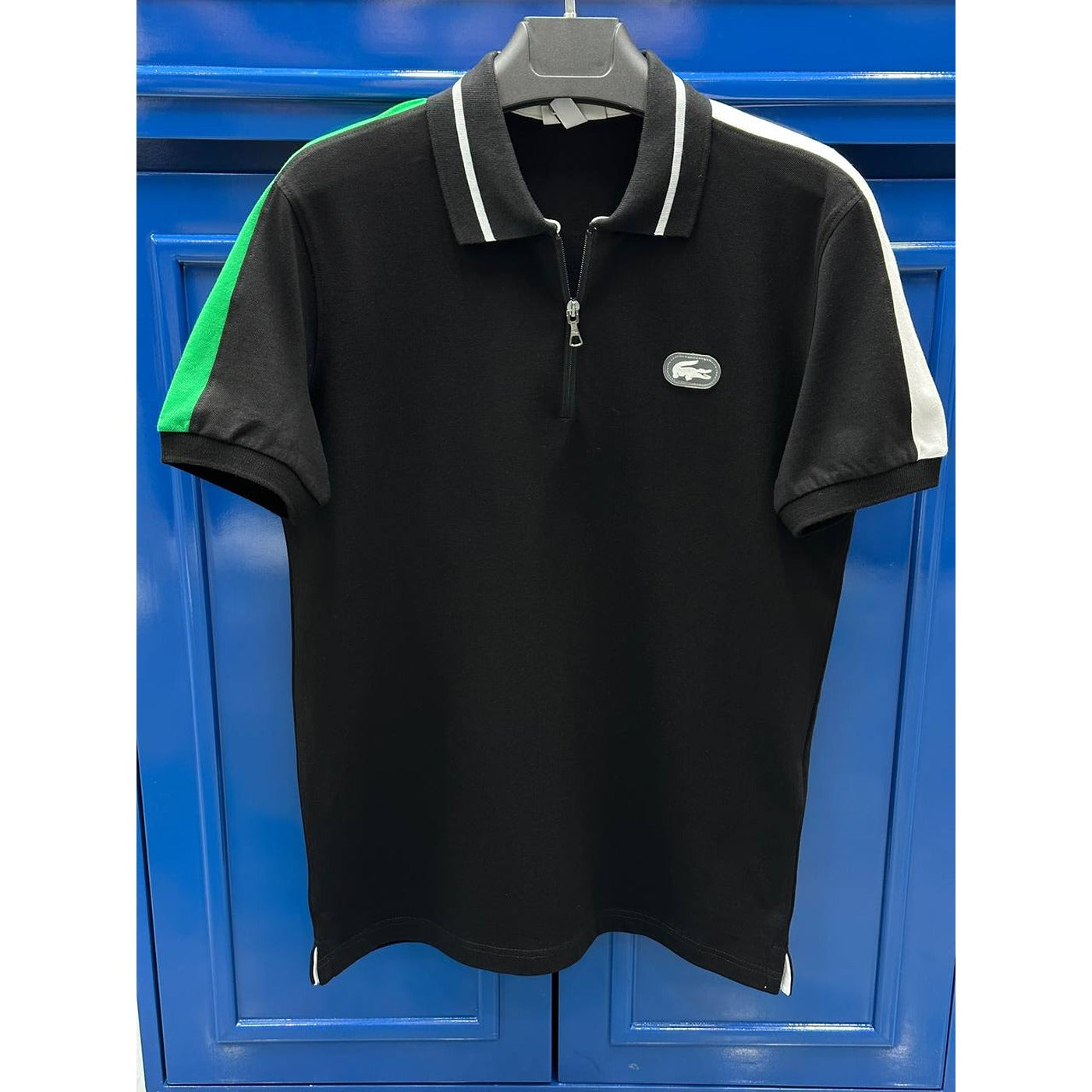 LCSTE Black Sleeves Stripe Polo | Montivo Pakistan