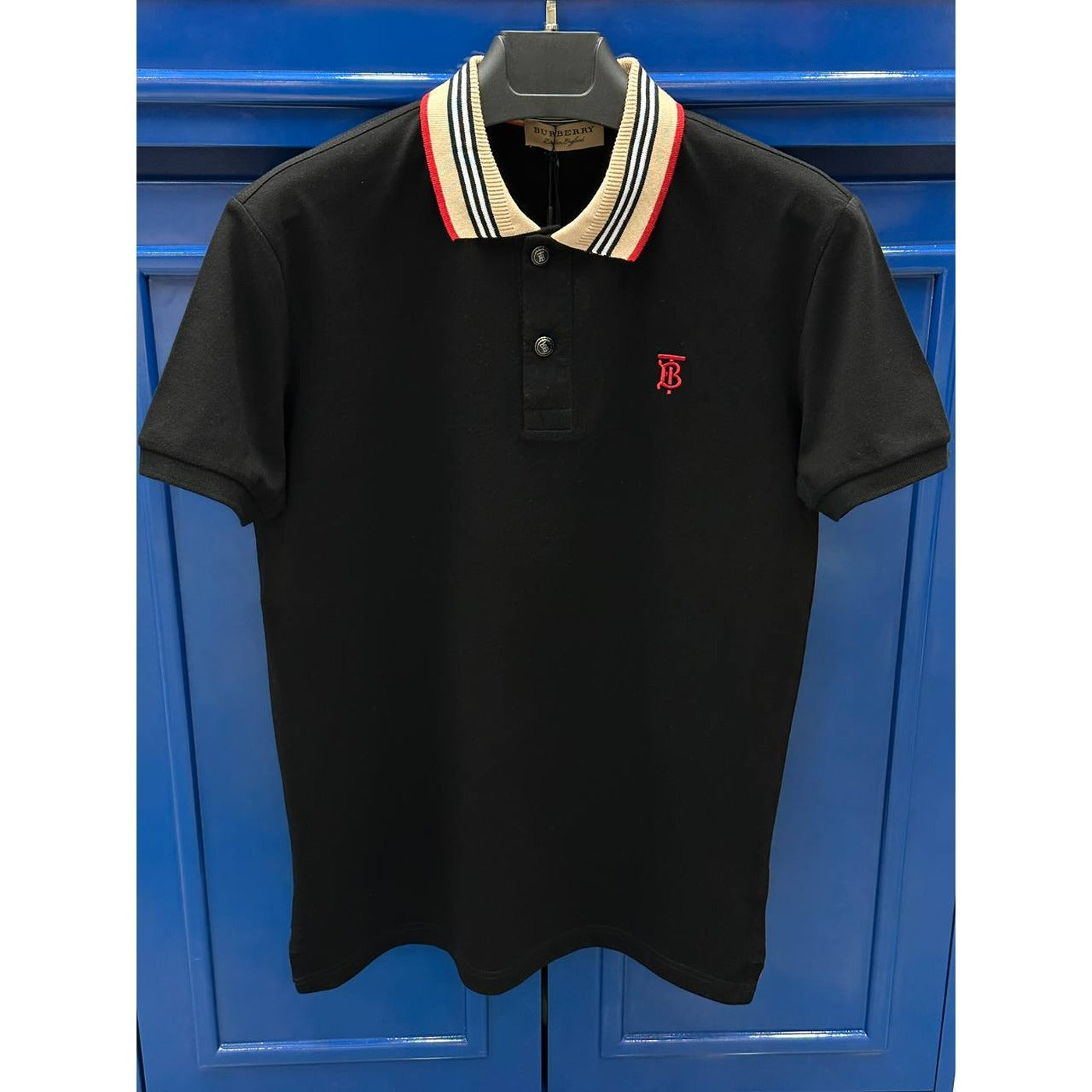 BRBRY Black Collar Detailing Polo | Montivo Pakistan