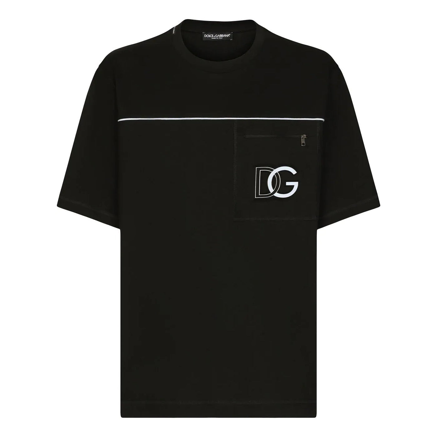 DG Logo Print Black Tshirt | Montivo Pakistan