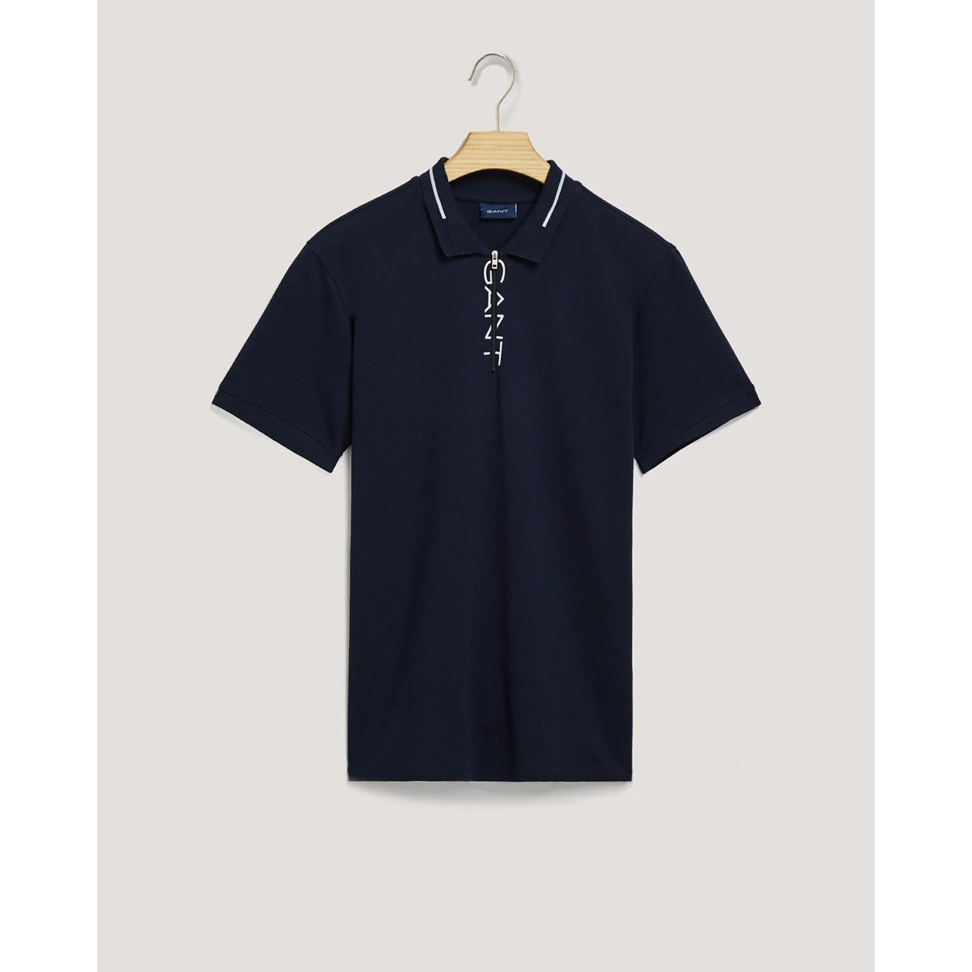 GNT Blue Zip Detail Polo | Montivo Pakistan