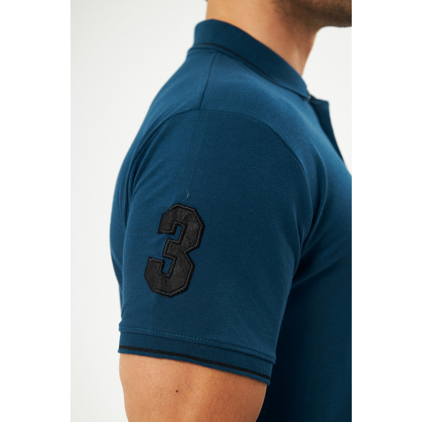 Teal Blue RL Pique Polo | Montivo Pakistan