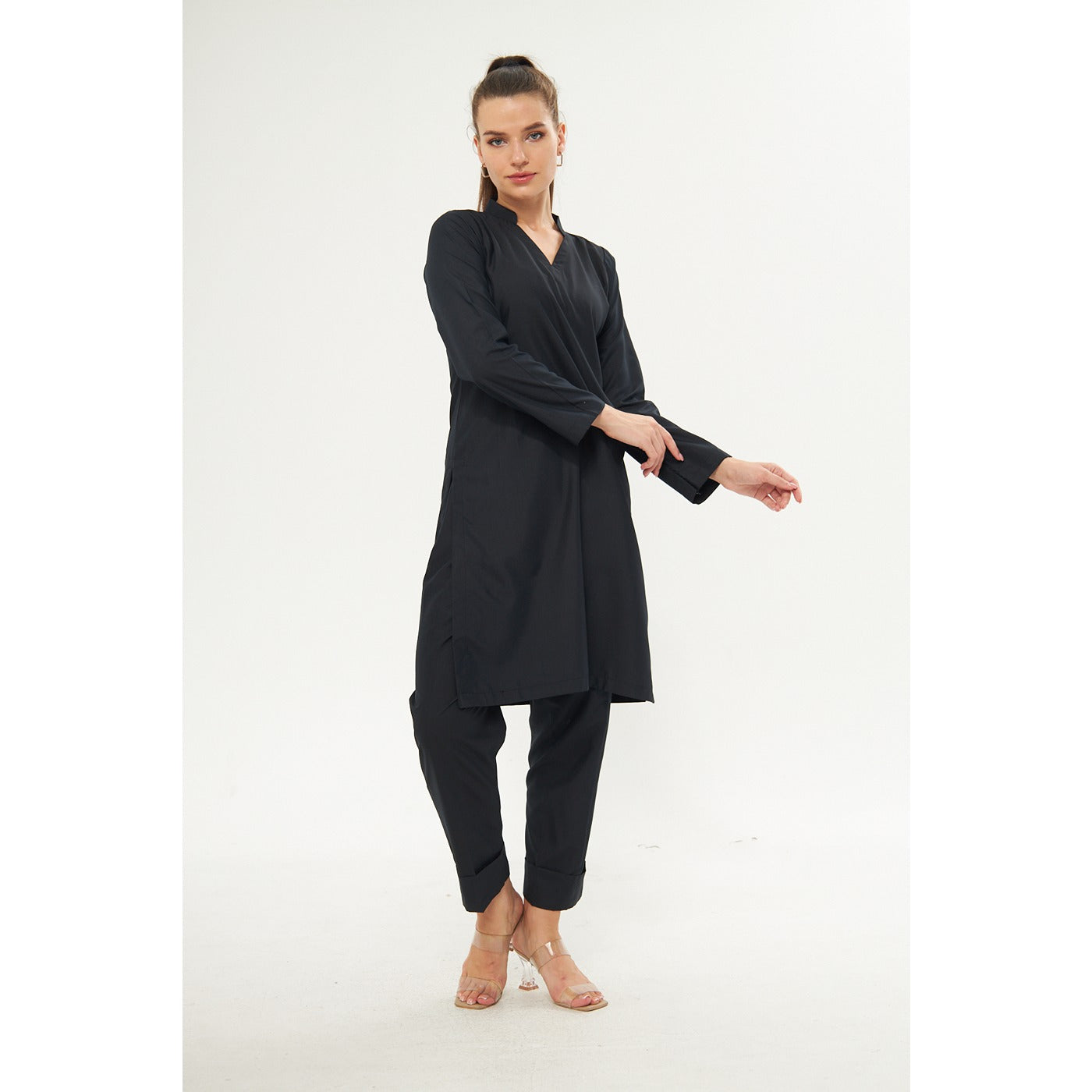 Black Matching Co-Ord Set | Montivo Pakistan