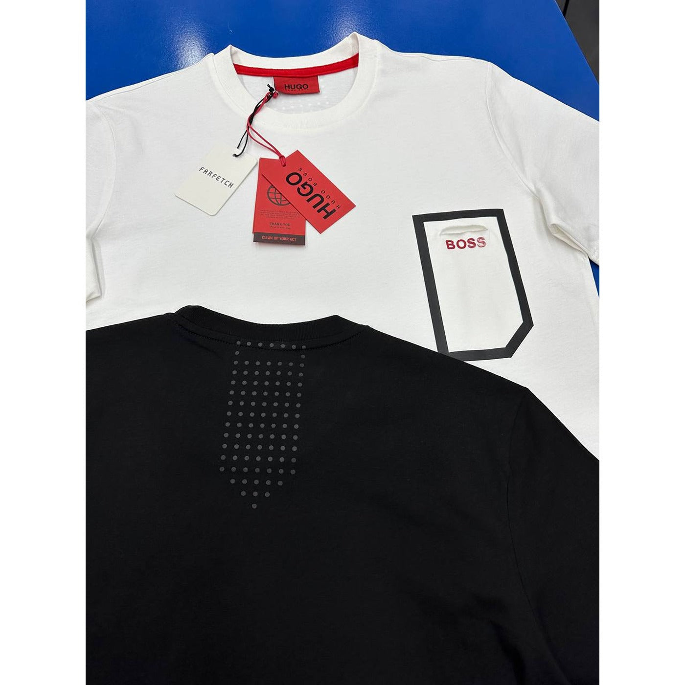 HB Black Pocket Detail Tshirt | Montivo Pakistan