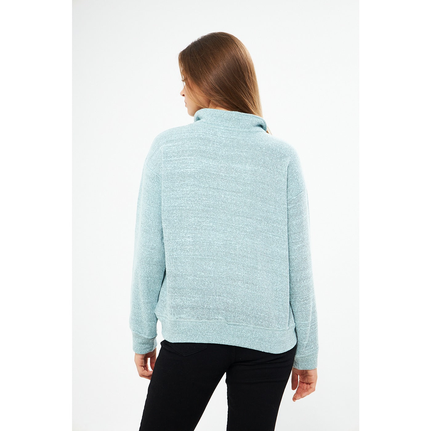 Floating Blue Oversized Sweatshirt | Montivo Pakistan