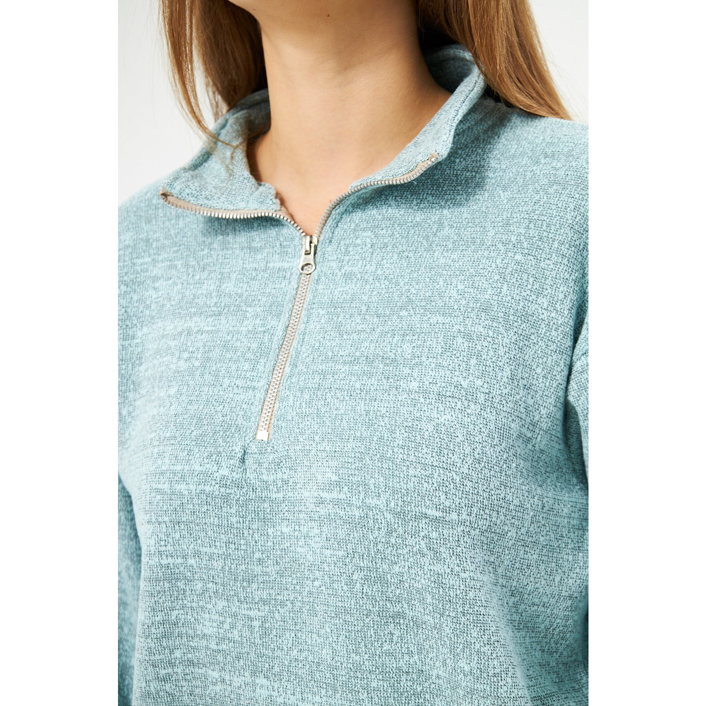 Floating Blue Oversized Sweatshirt | Montivo Pakistan