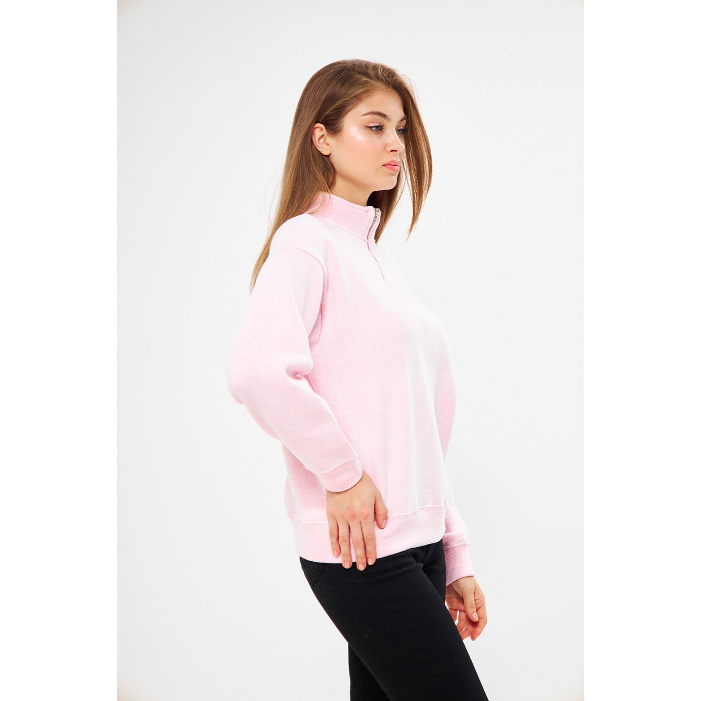 Blush Pink Oversized Sweatshirt | Montivo Pakistan