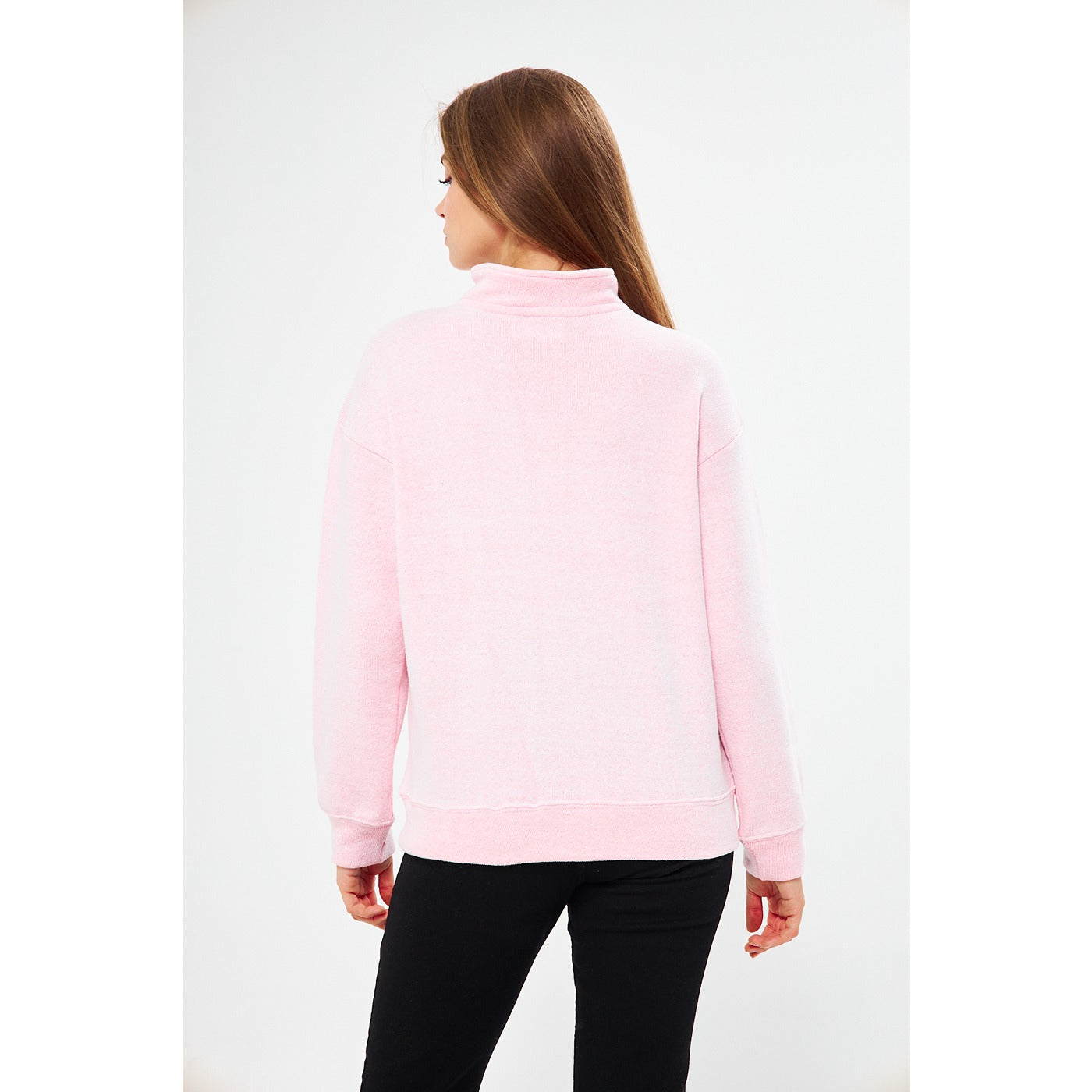 Blush Pink Oversized Sweatshirt | Montivo Pakistan