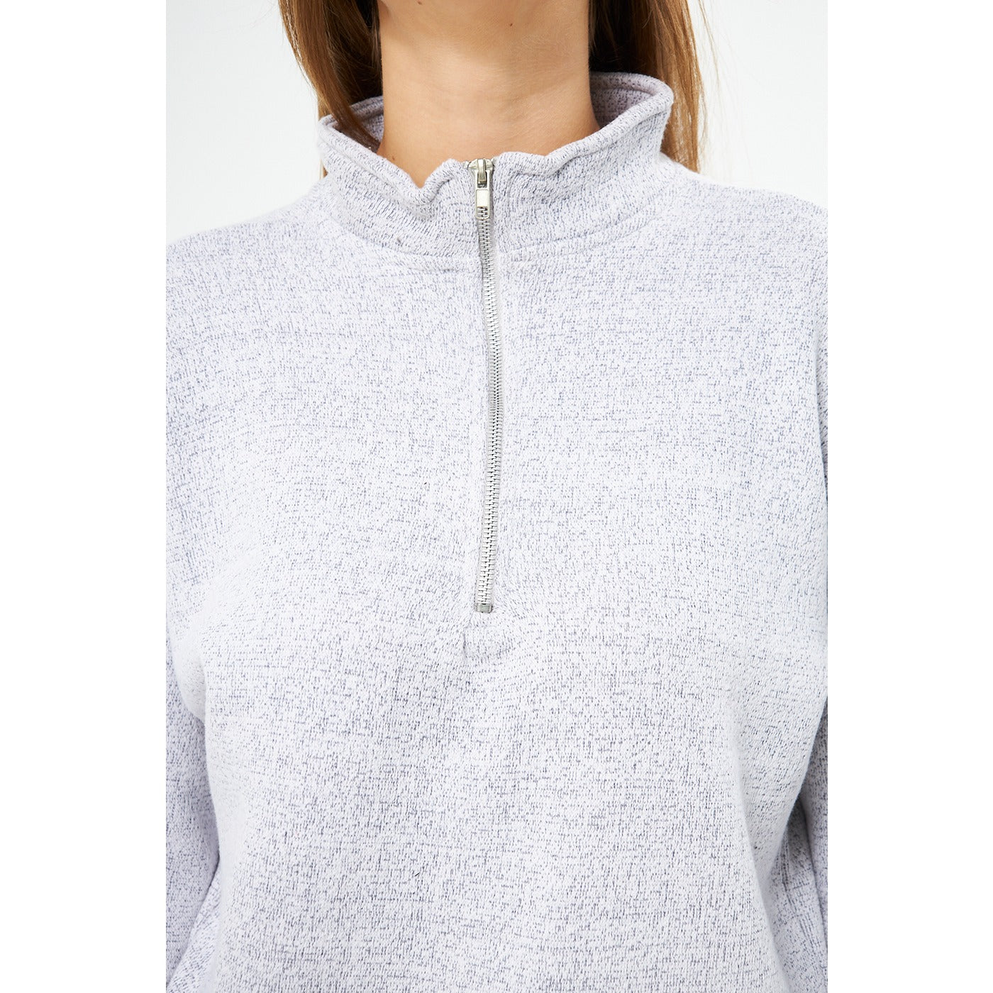 Light Grey Oversized Sweatshirt | Montivo Pakistan