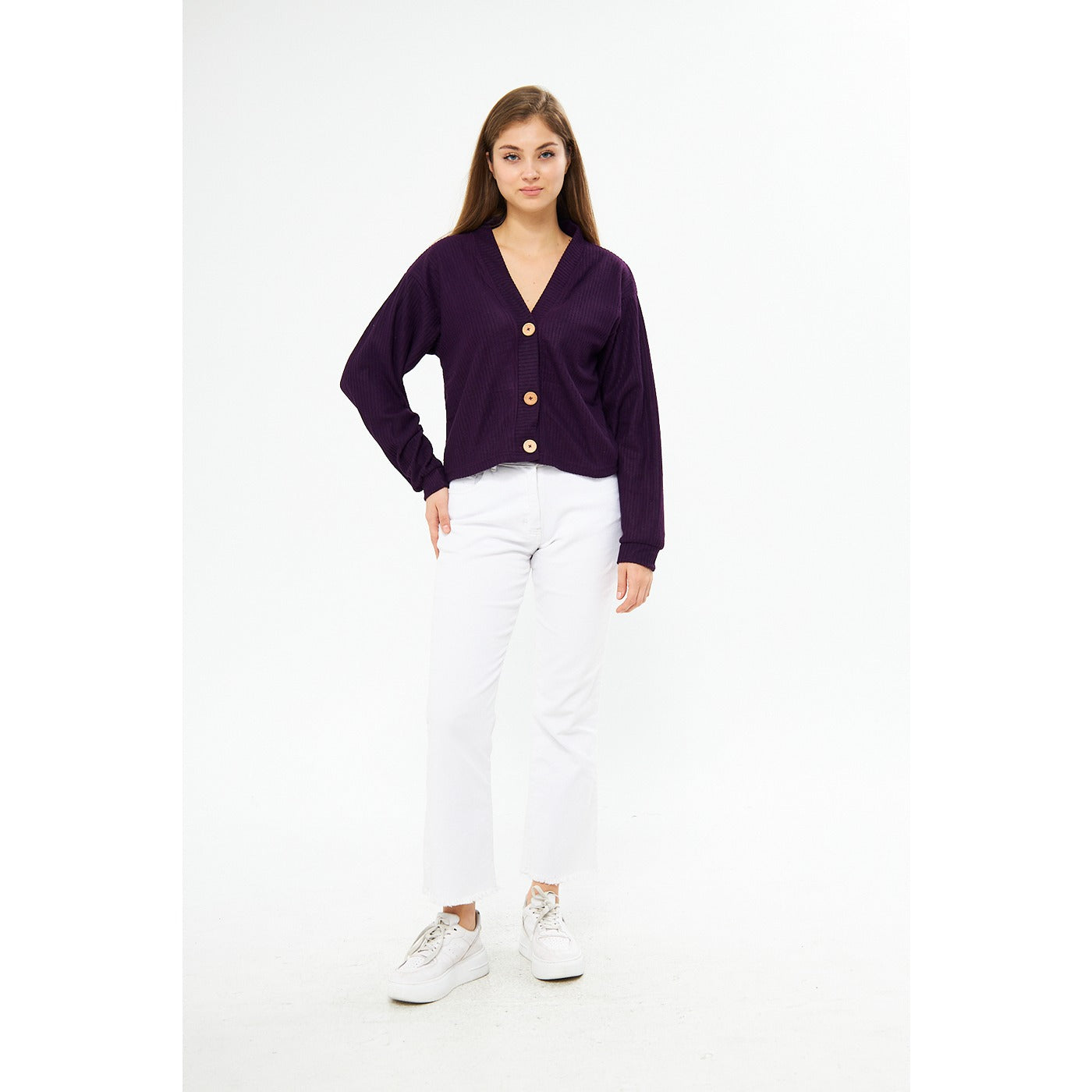 Blackcurrant Jacket Cardigan | Montivo Pakistan