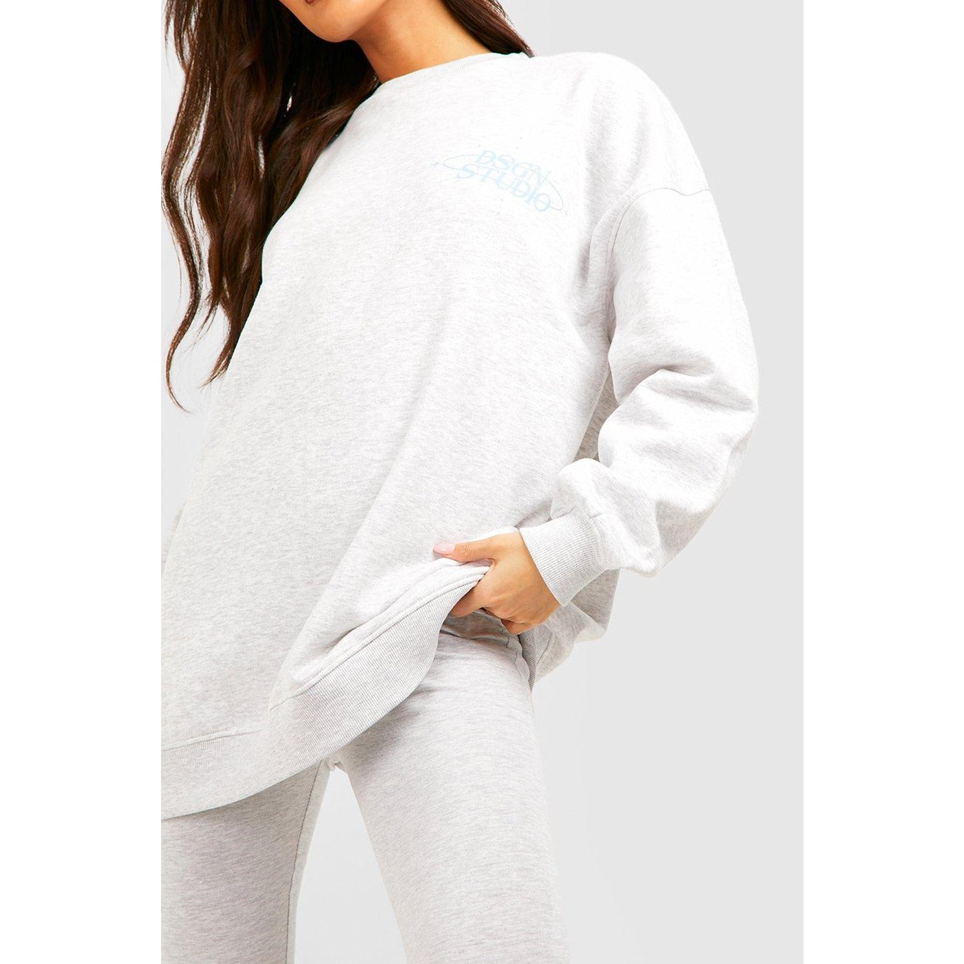 DSGN STUDIO Oversized Logo Sweatshirt | Montivo Pakistan