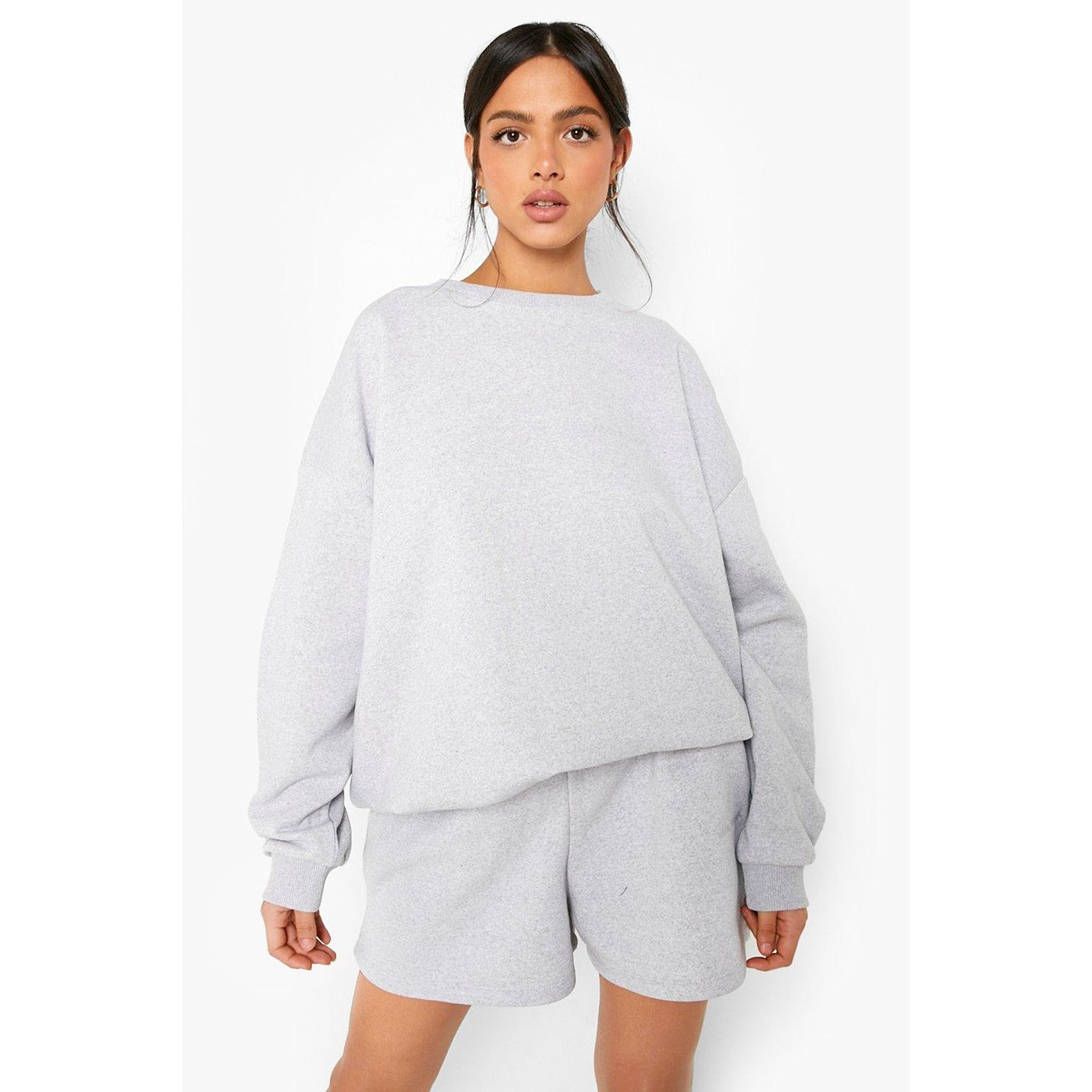 DSGN STUDIO Logo Grey Sweatshirt | Montivo Pakistan
