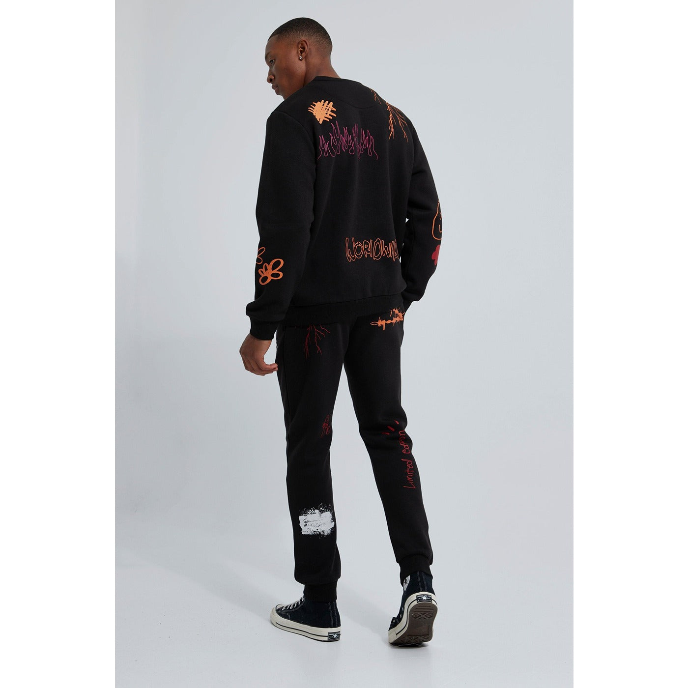 Official Graffiti Black Sweatshirt | Montivo Pakistan