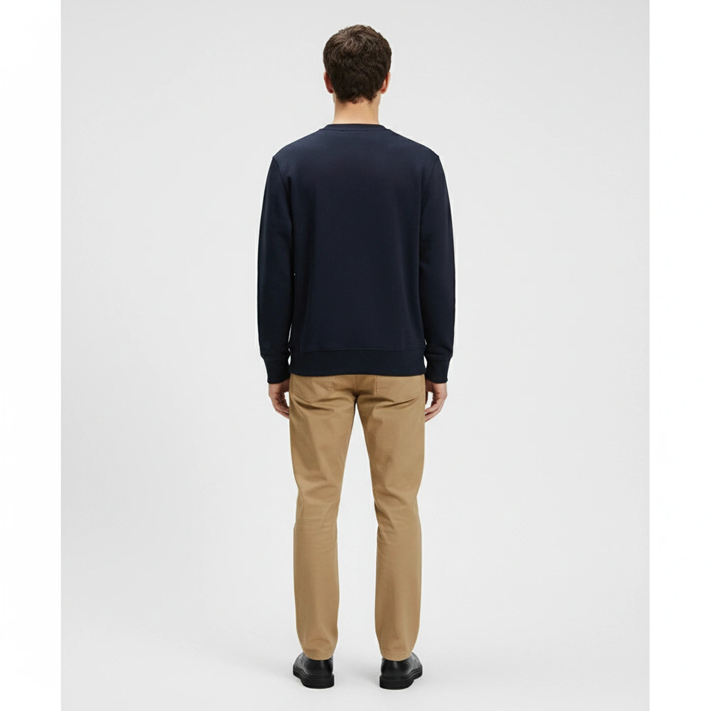 HB Navy Square Logo Sweatshirt | Montivo Pakistan