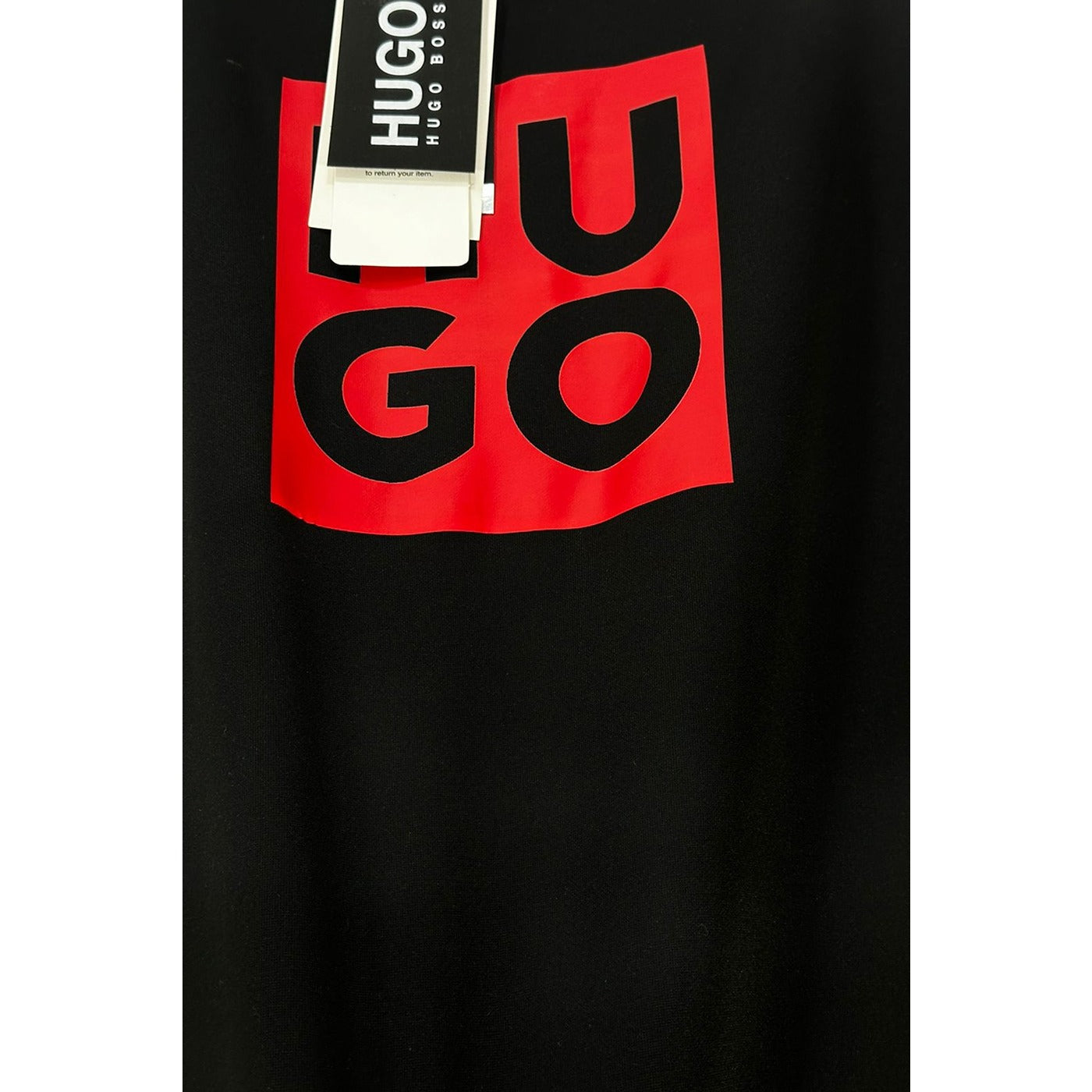 HB Black Square Logo Sweatshirt | Montivo Pakistan