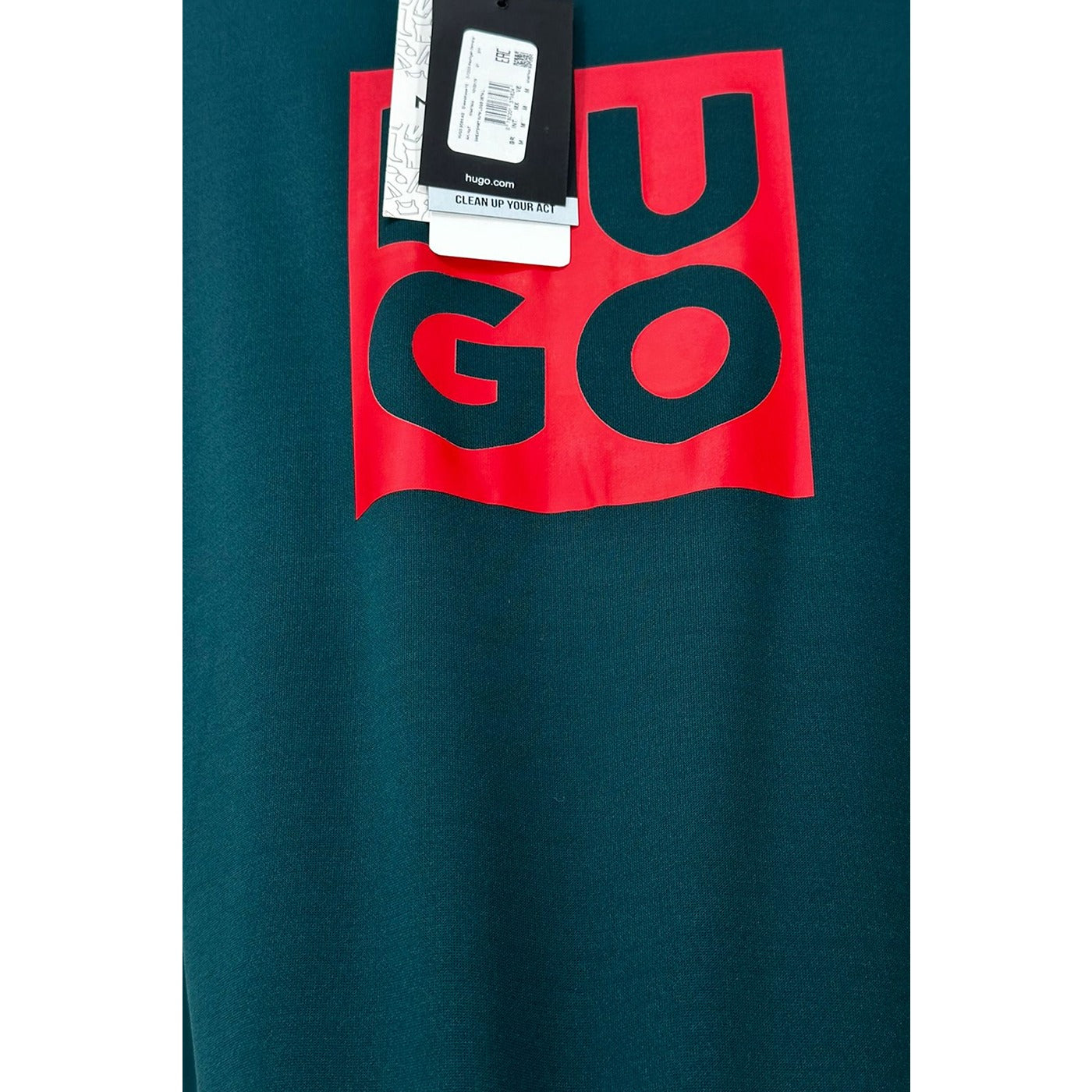 HB Green Square Logo Sweatshirt | Montivo Pakistan