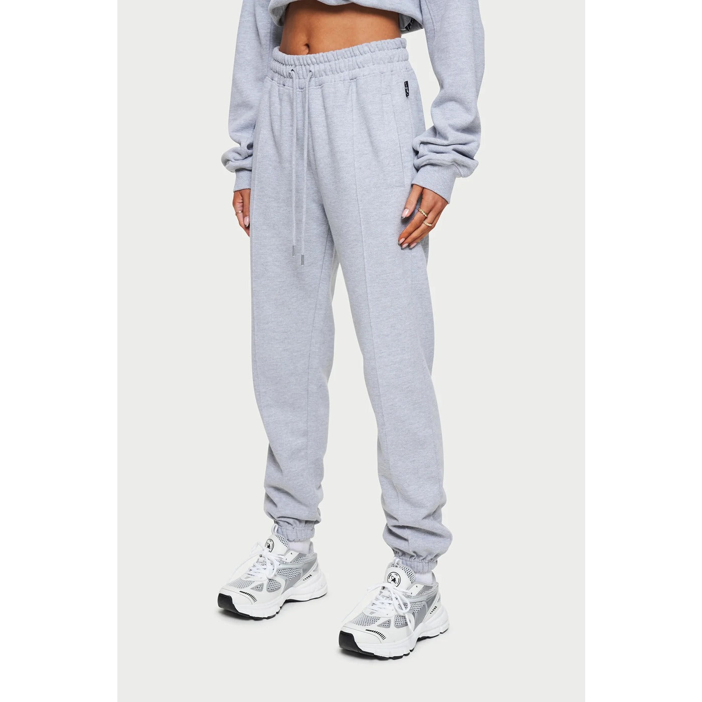 Grey Marl Oversized Joggers | Montivo Pakistan