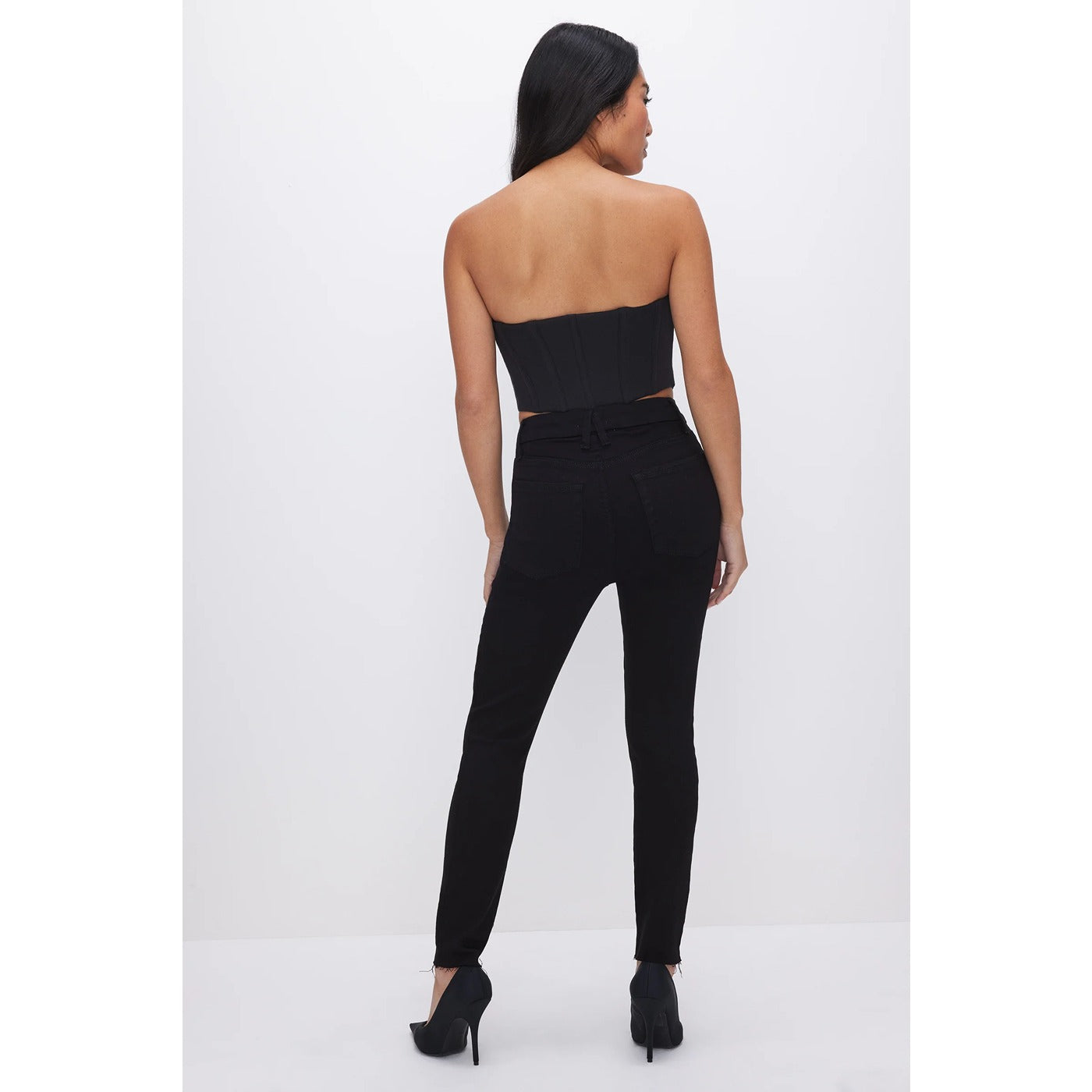 GA Stretchable Skinny Black Jeans | Montivo Pakistan