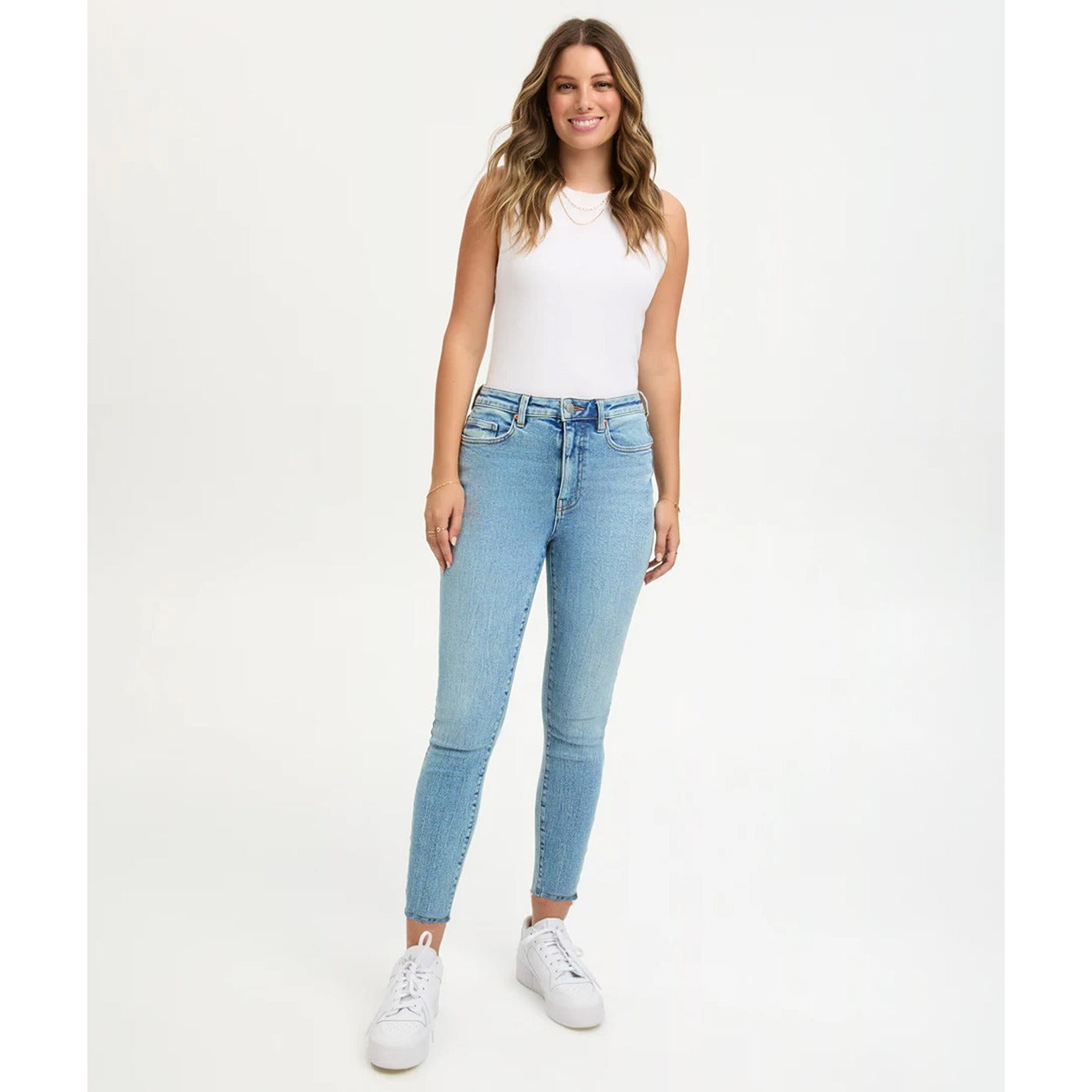 Sportsgirl Light Blue High Waisted Skinny Jeans | Montivo Pakistan