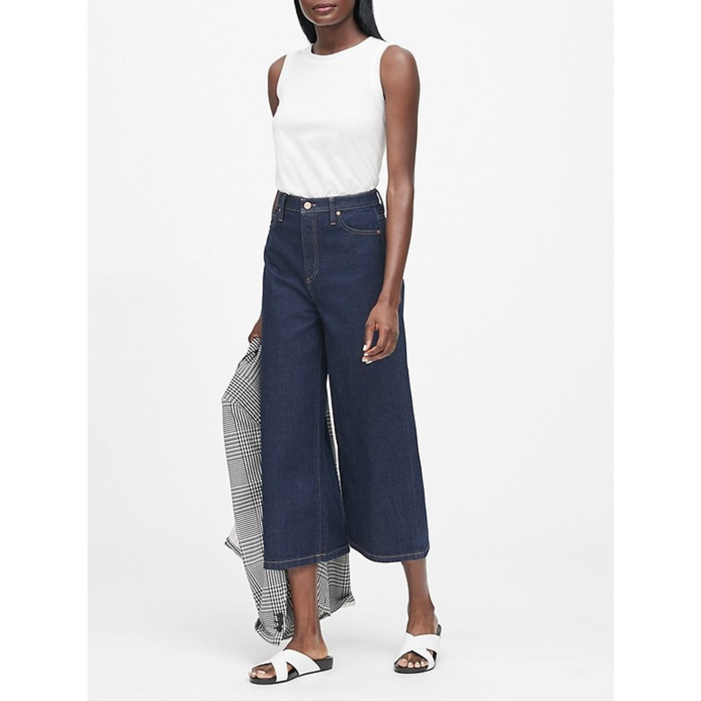 Rinse Wash Culotte Jeans | Montivo Pakistan