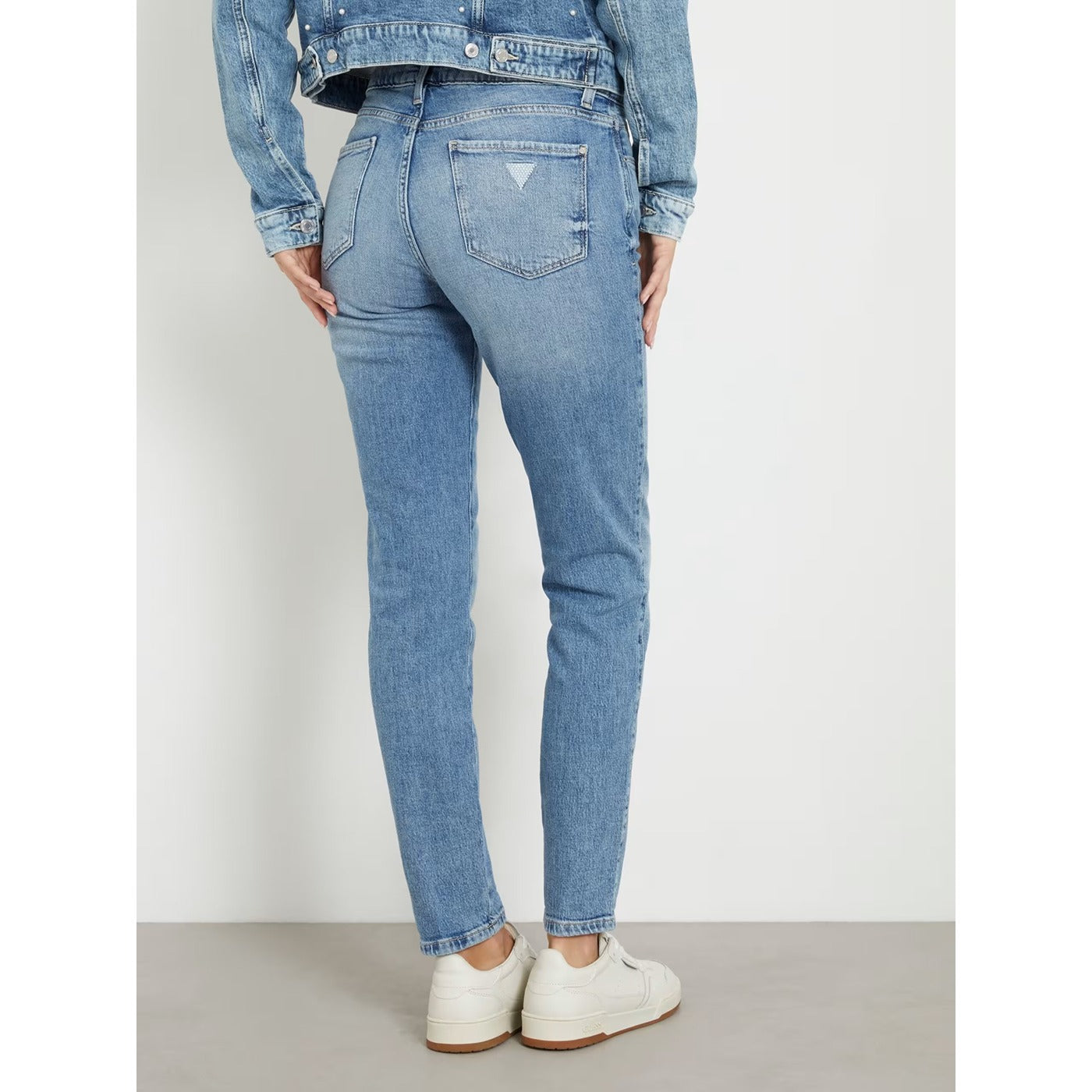 Light Blue Mid Rise Skinny Jeans | Montivo Pakistan