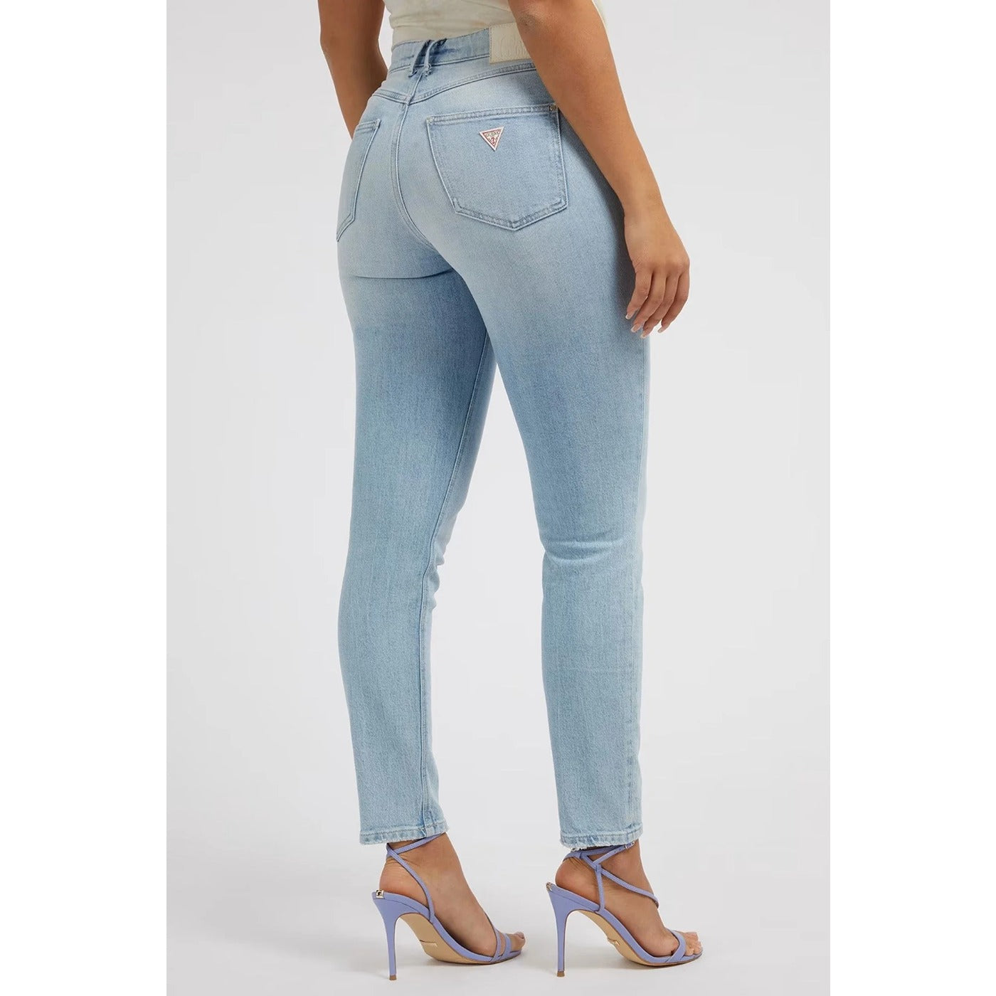 Light Blue Skinny High Rise Jeans | Montivo Pakistan