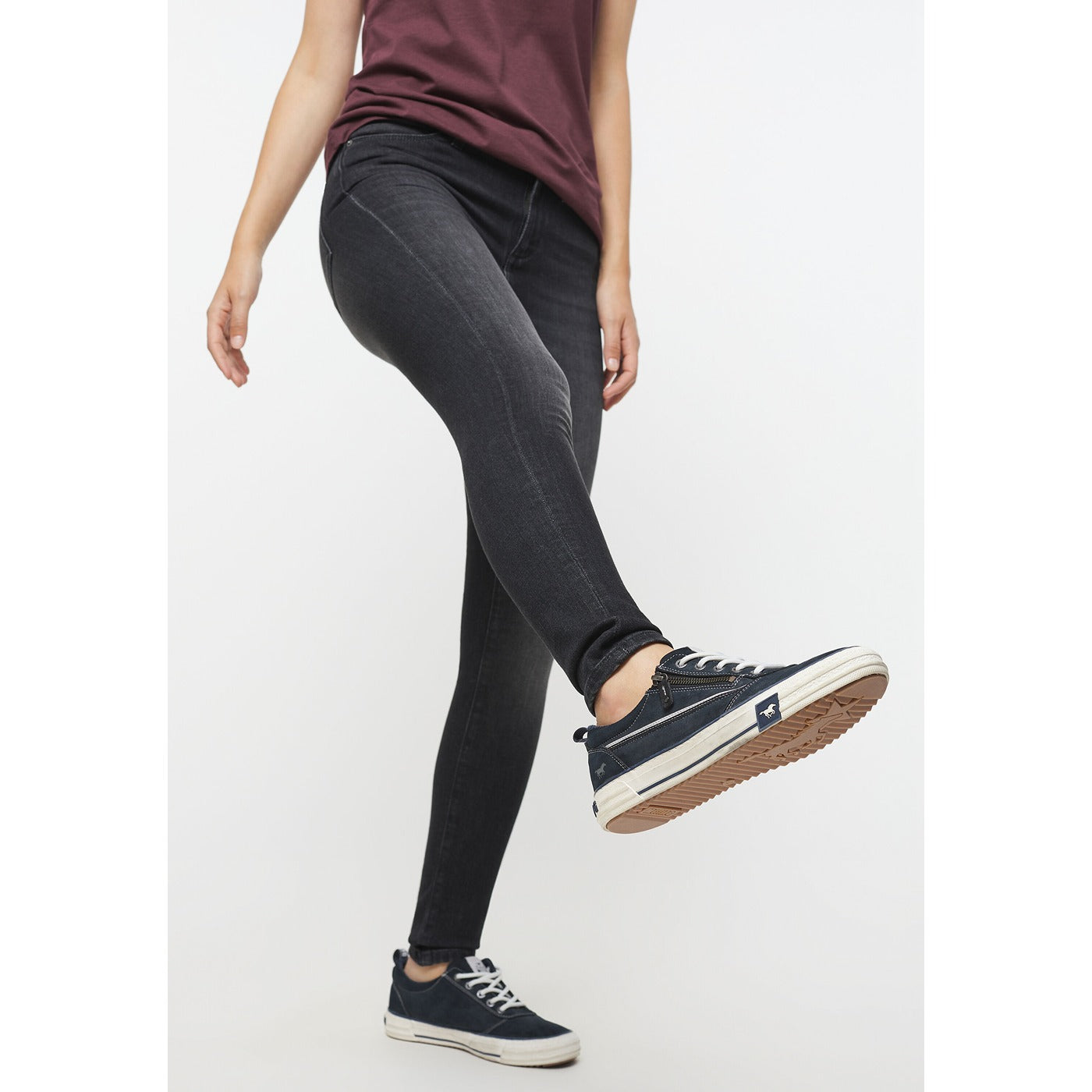 Charcoal Super Skinny High Rise Jeans | Montivo Pakistan