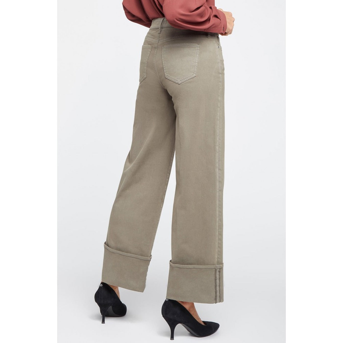 Ripe Olive Wide Leg Jeans | Montivo Pakistan