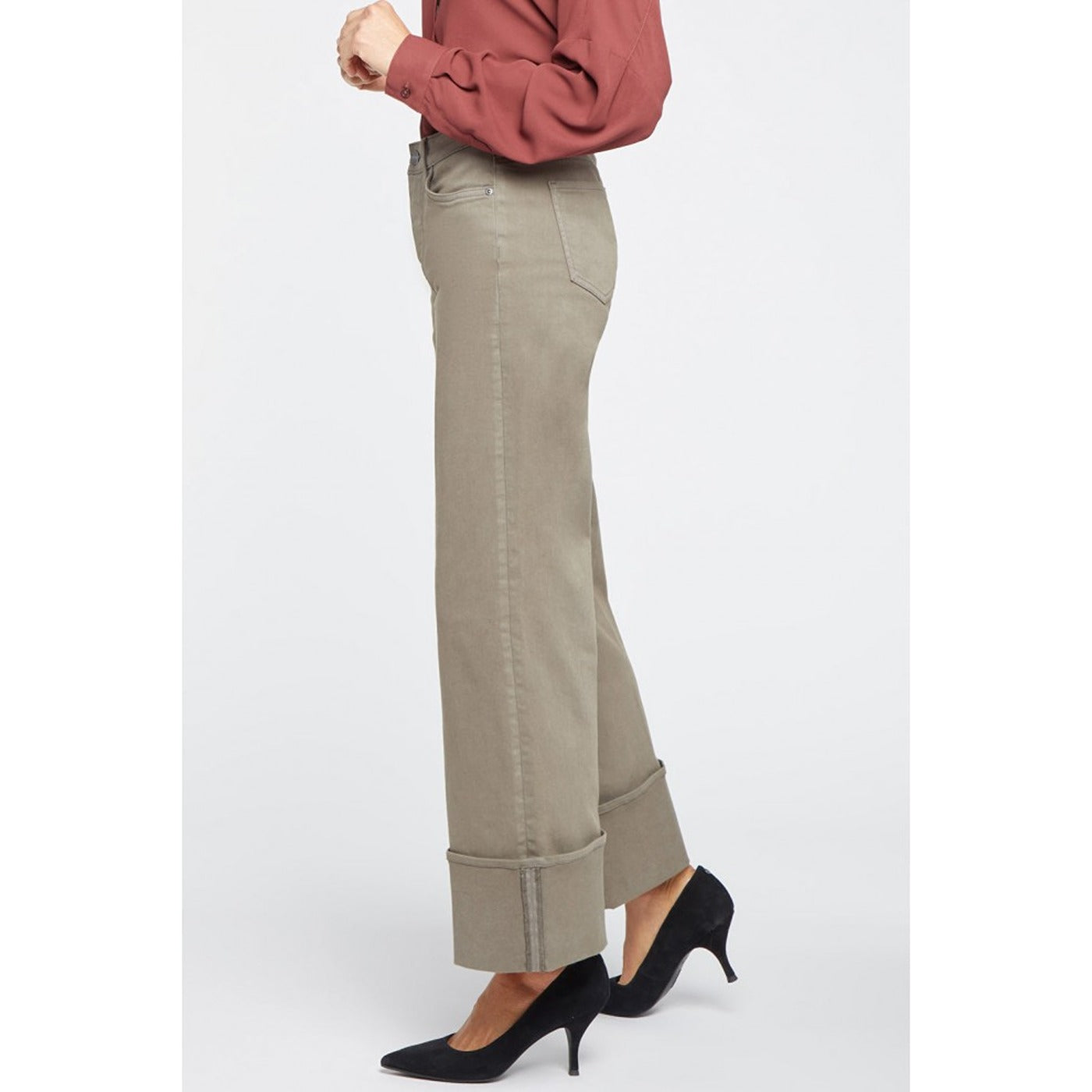 Ripe Olive Wide Leg Jeans | Montivo Pakistan