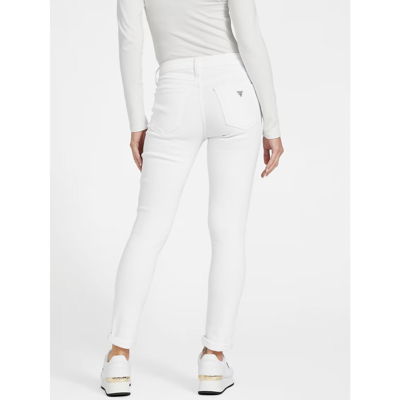 White Skinny Ripped Jeans | Montivo Pakistan