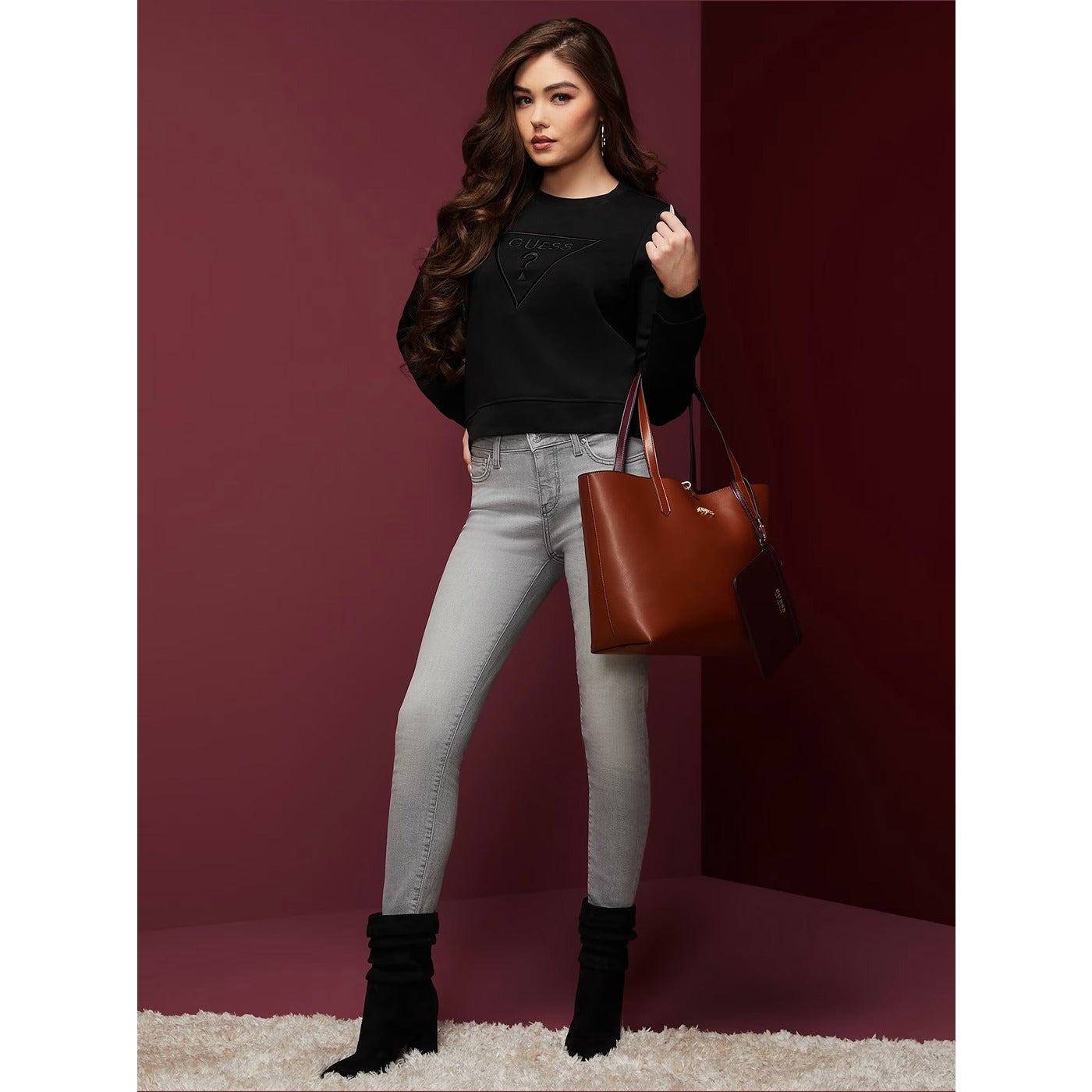 Grey Mid Rise Skinny Jeans | Montivo Pakistan