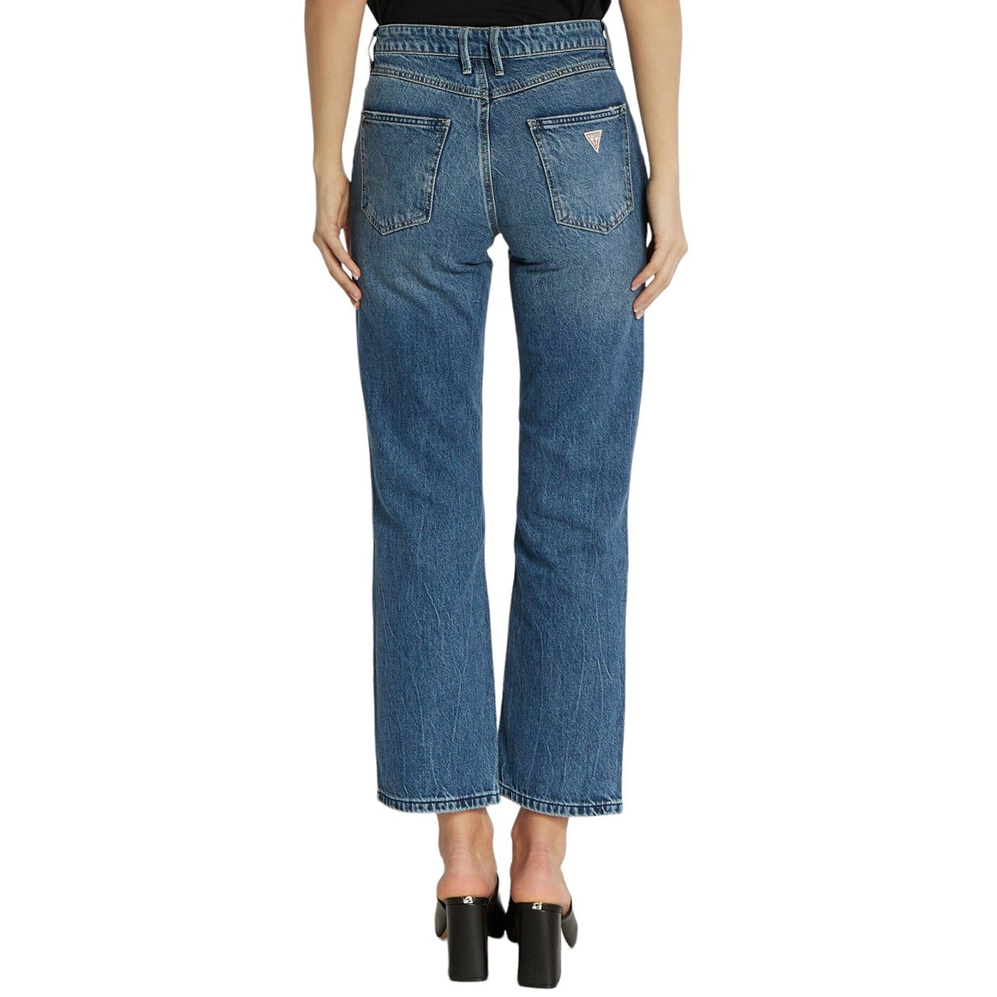 Mid Blue 1981 Straight High Jeans | Montivo Pakistan