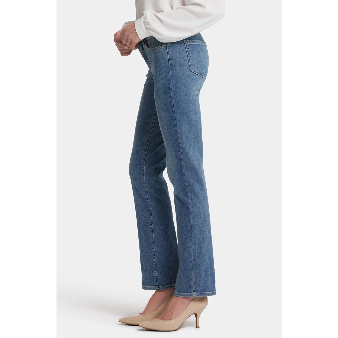Mid Rise Blue Straight Jeans | Montivo Pakistan