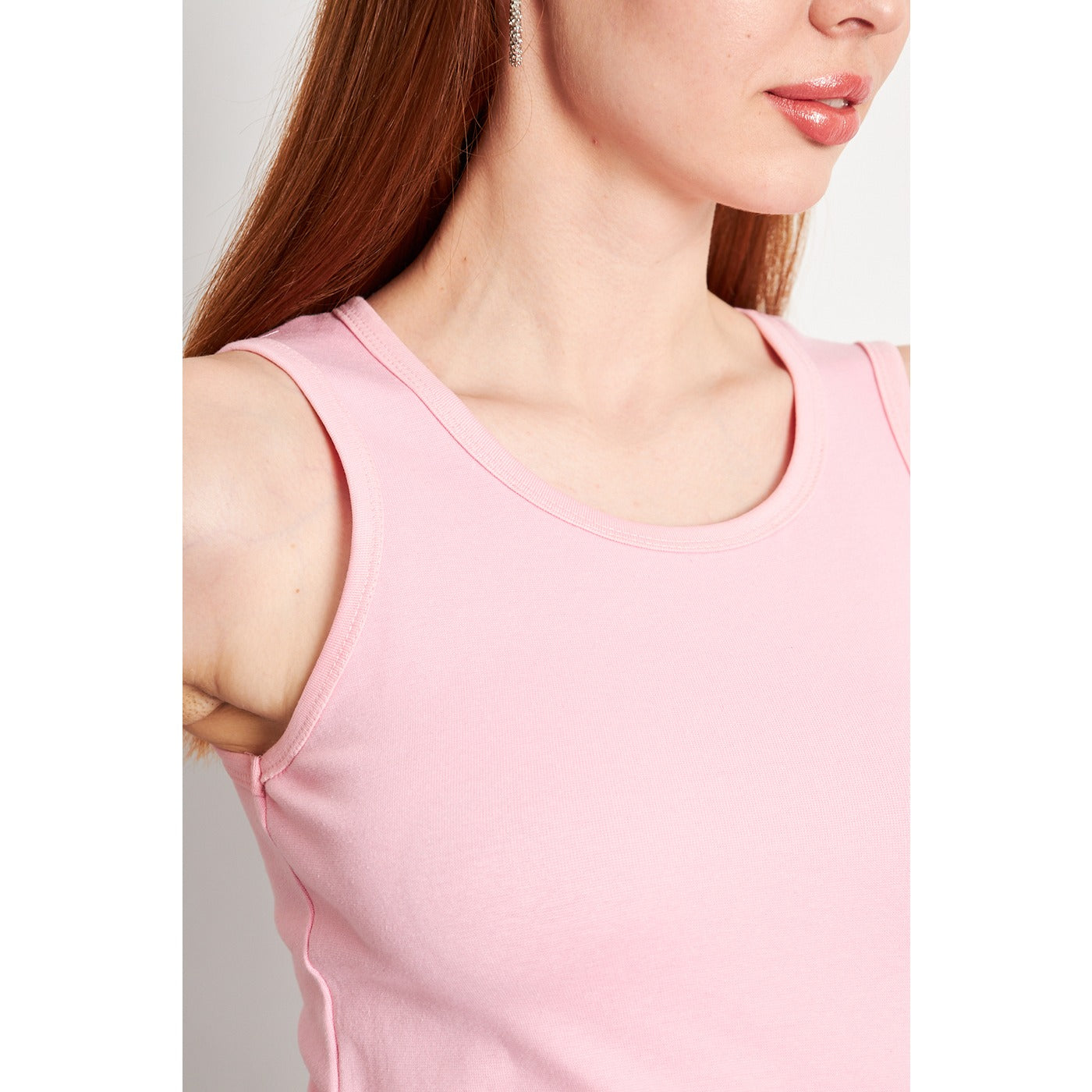 Pink Basic Tank Top | Montivo Pakistan