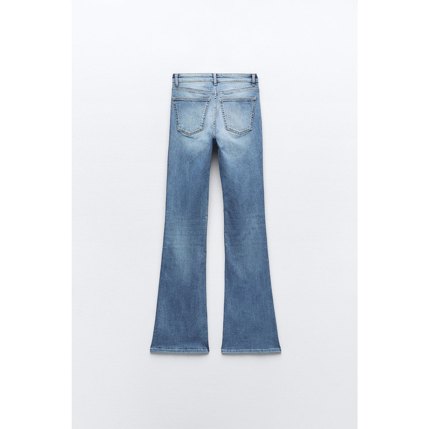 Light Blue High Waist Flare Jeans | Montivo Pakistan