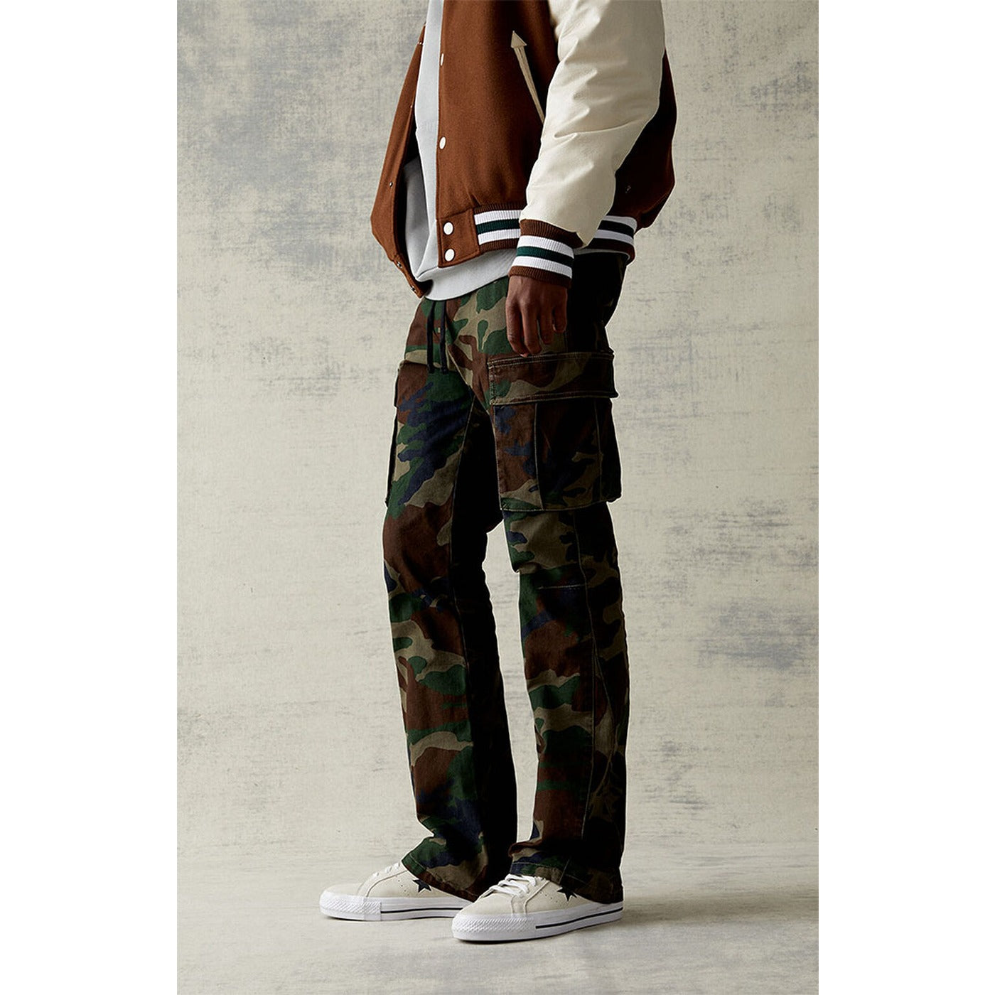 Camo Cargo Slim Trousers | Montivo Pakistan