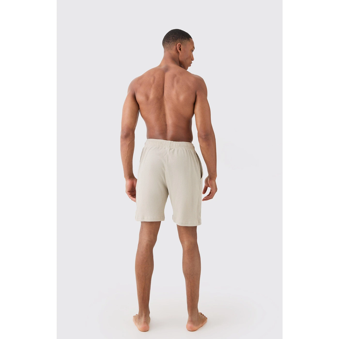 Sand Waffle Loungerwear Shorts | Montivo Pakistan