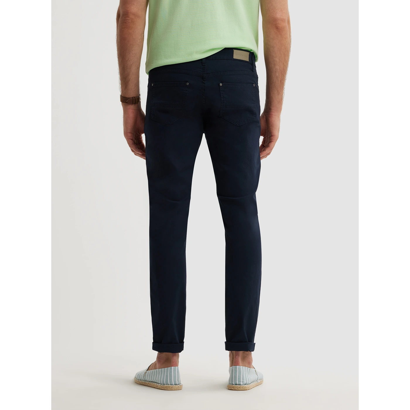 Navy Slim Fit Pants | Montivo Pakistan