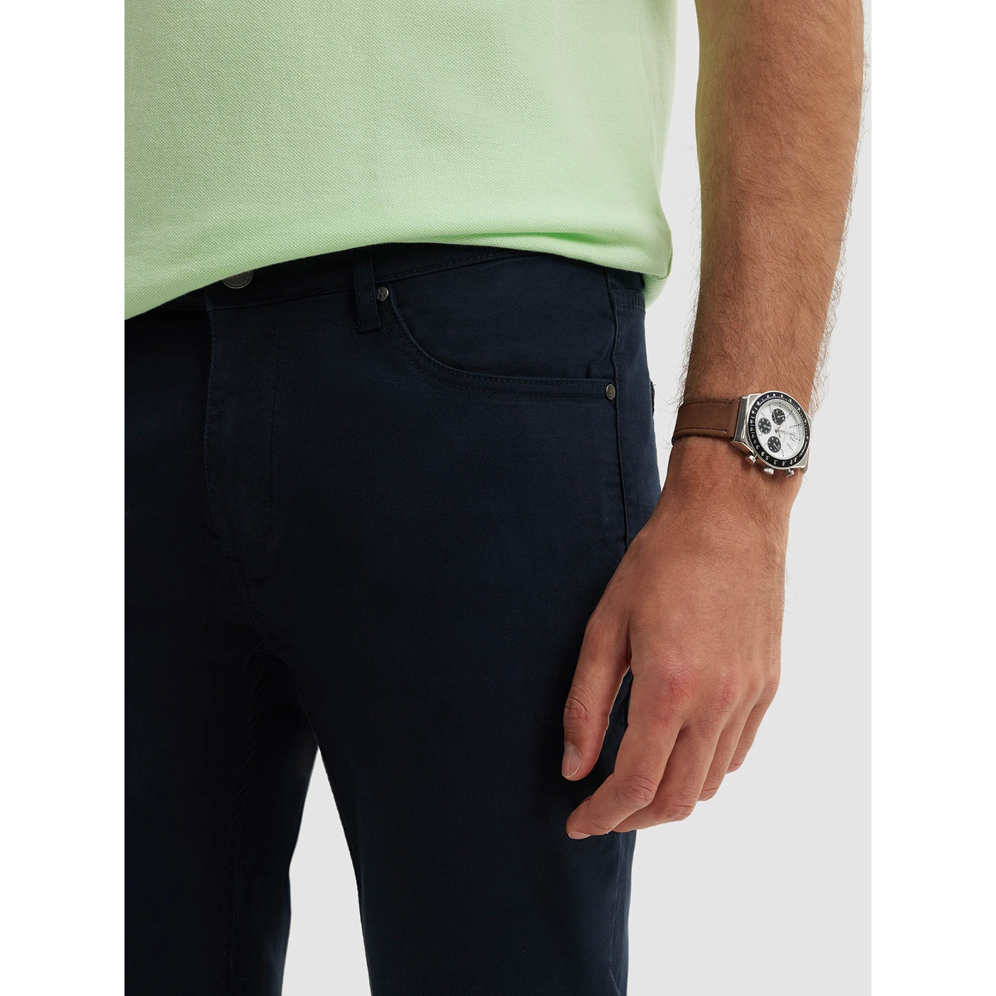 Navy Slim Fit Pants | Montivo Pakistan
