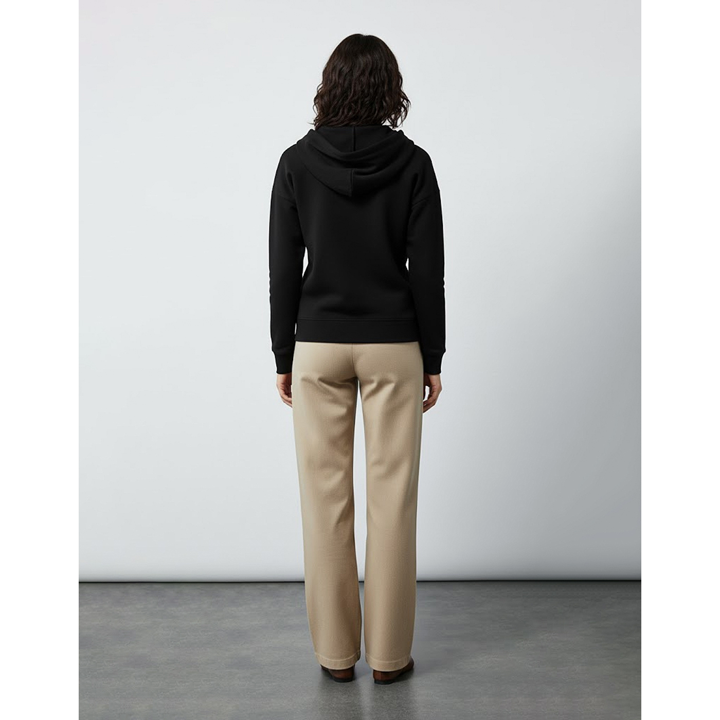 Black Hooded Sweatshirt | Montivo Pakistan