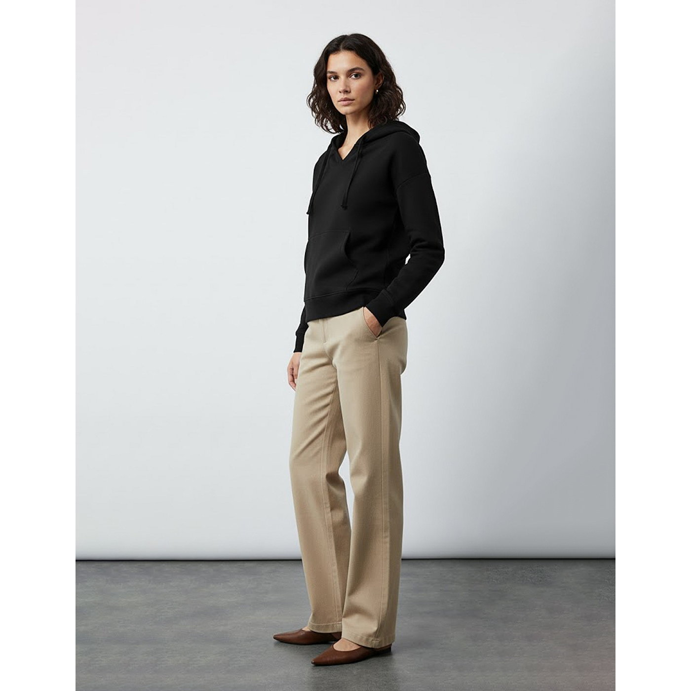 Black Hooded Sweatshirt | Montivo Pakistan