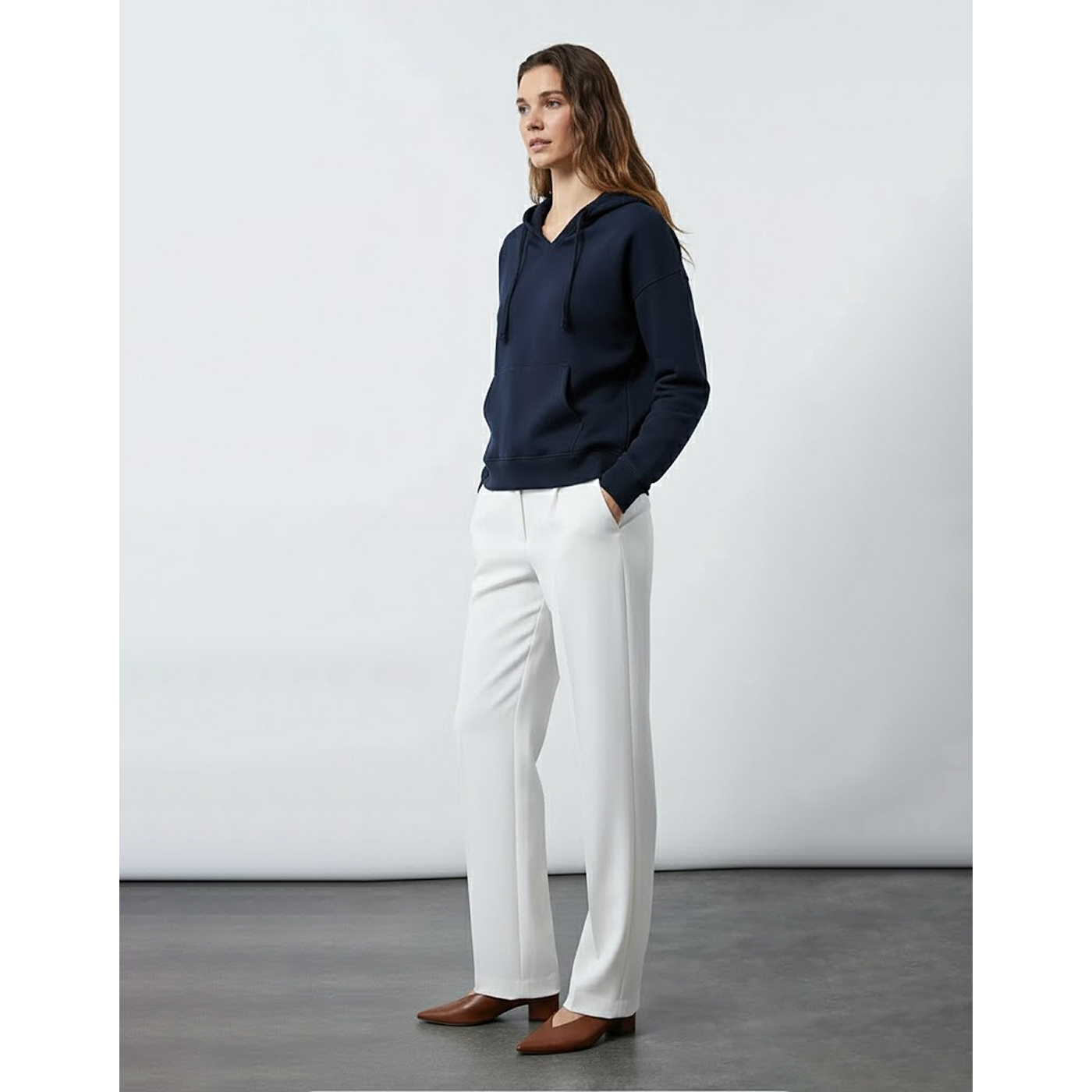 Navy Hooded Sweatshirt | Montivo Pakistan