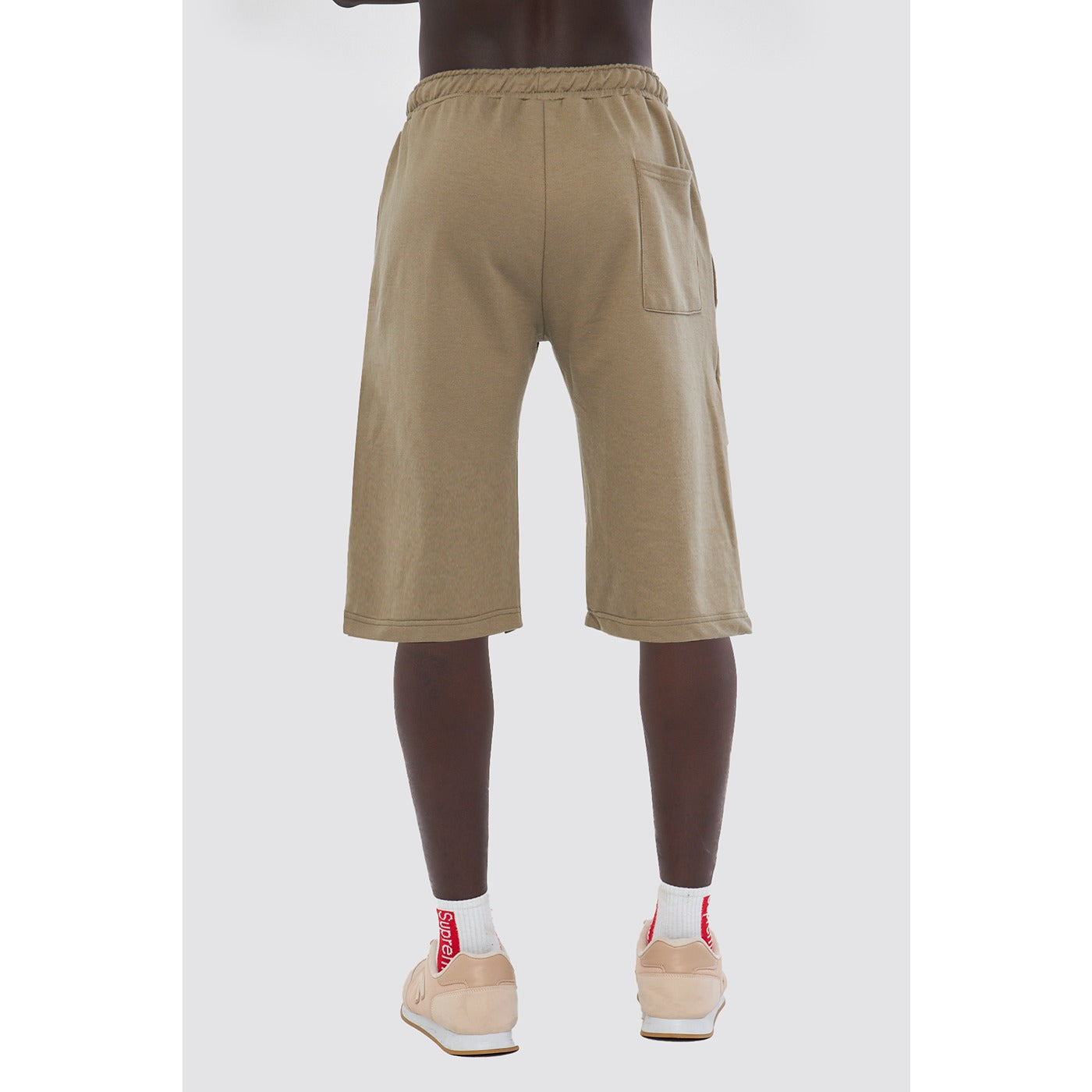 Olive 3/4 Relaxed Fit Shorts | Montivo Pakistan