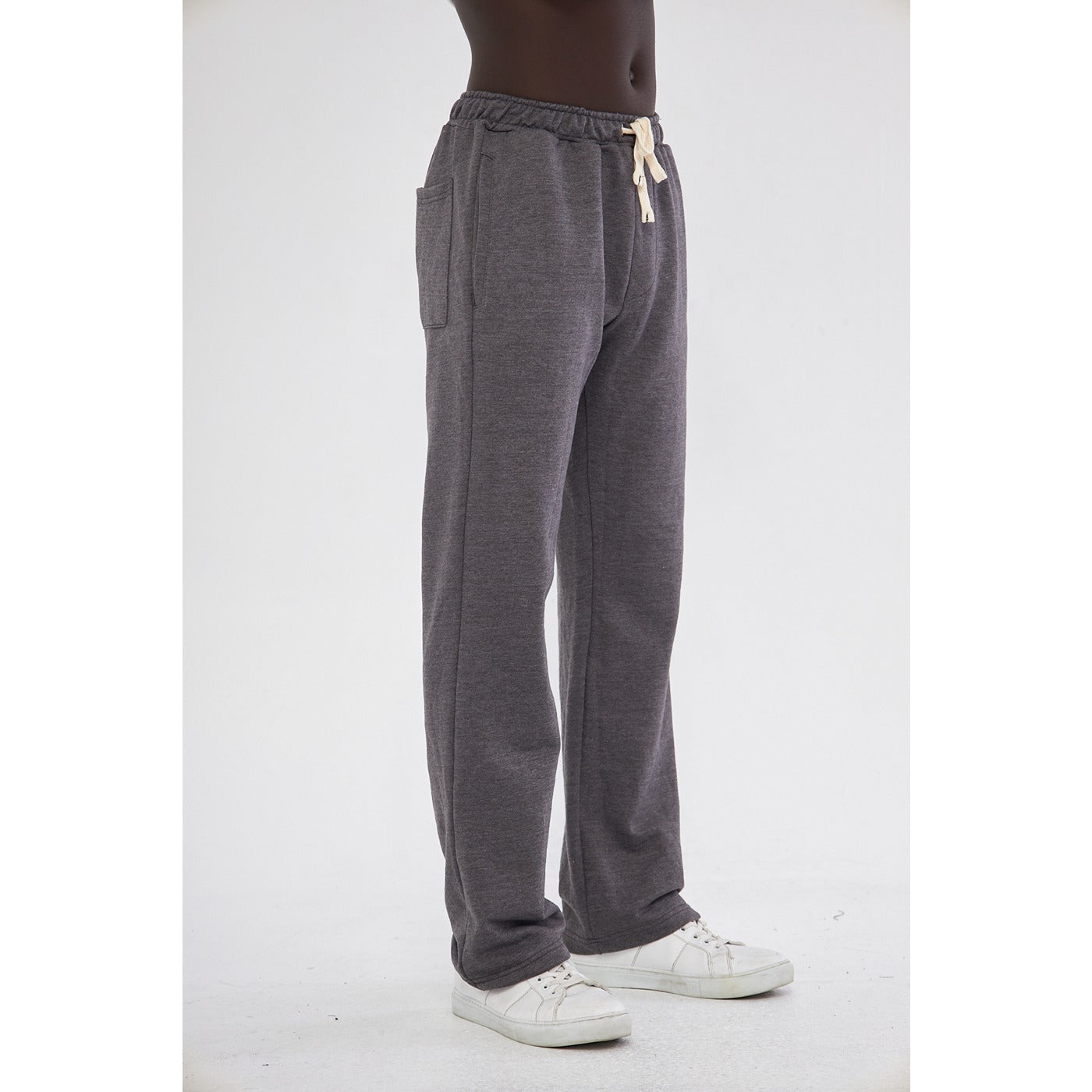 Charcoal Relaxed Fit Trousers | Montivo Pakistan